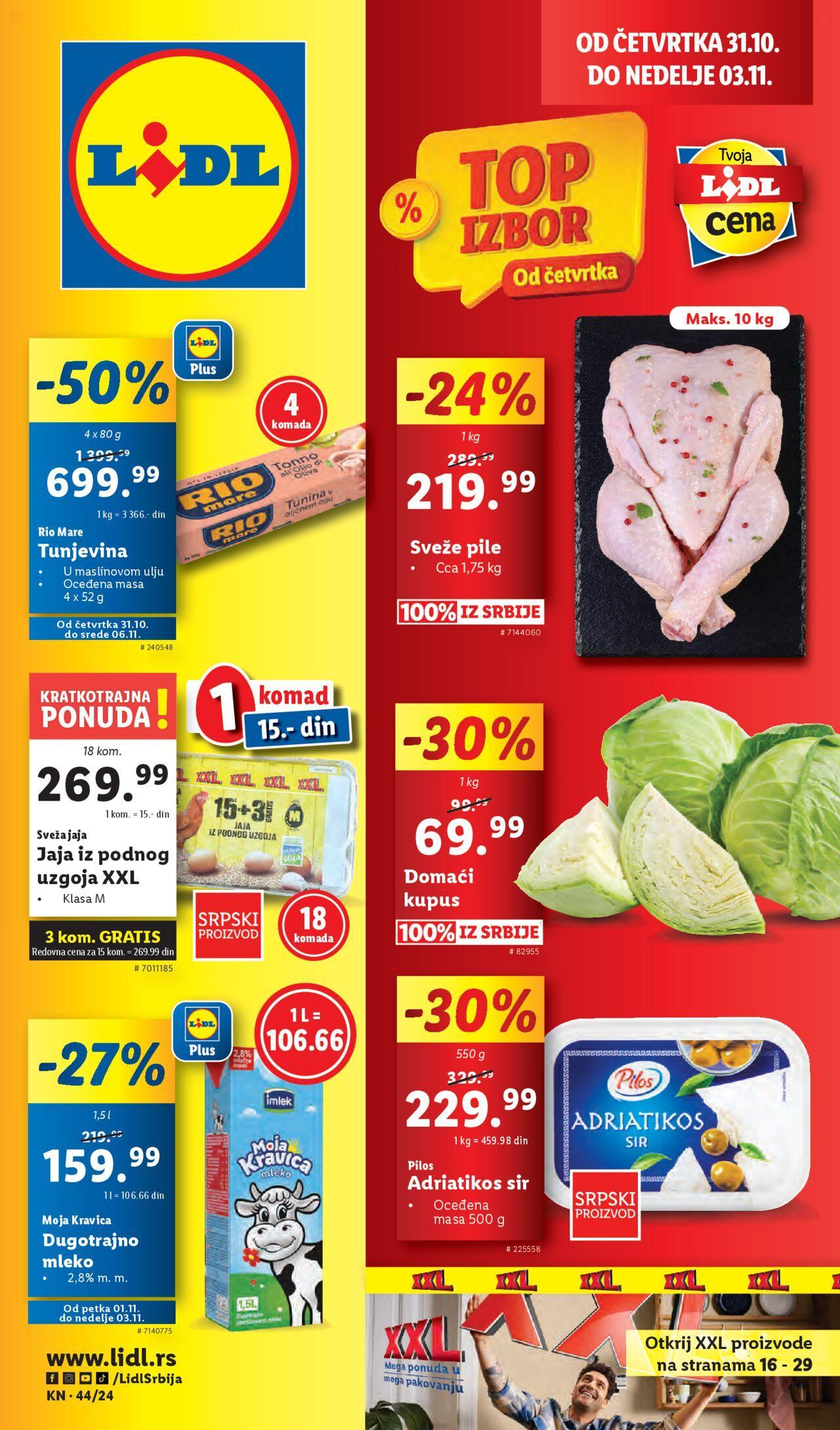 lidl - Lidl katalog - najnovije akcije 31.10.2024 - 06.11.2024