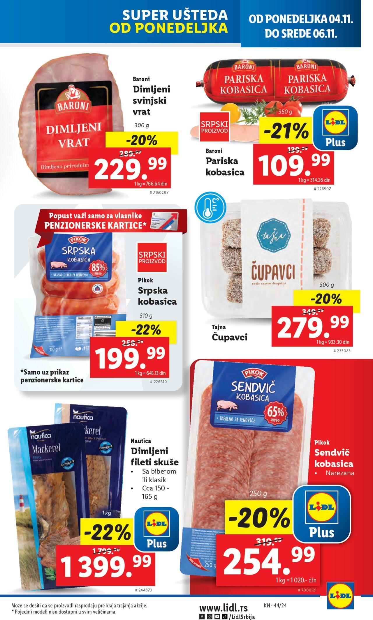 lidl - Lidl katalog - najnovije akcije 31.10.2024 - 06.11.2024 - page: 45