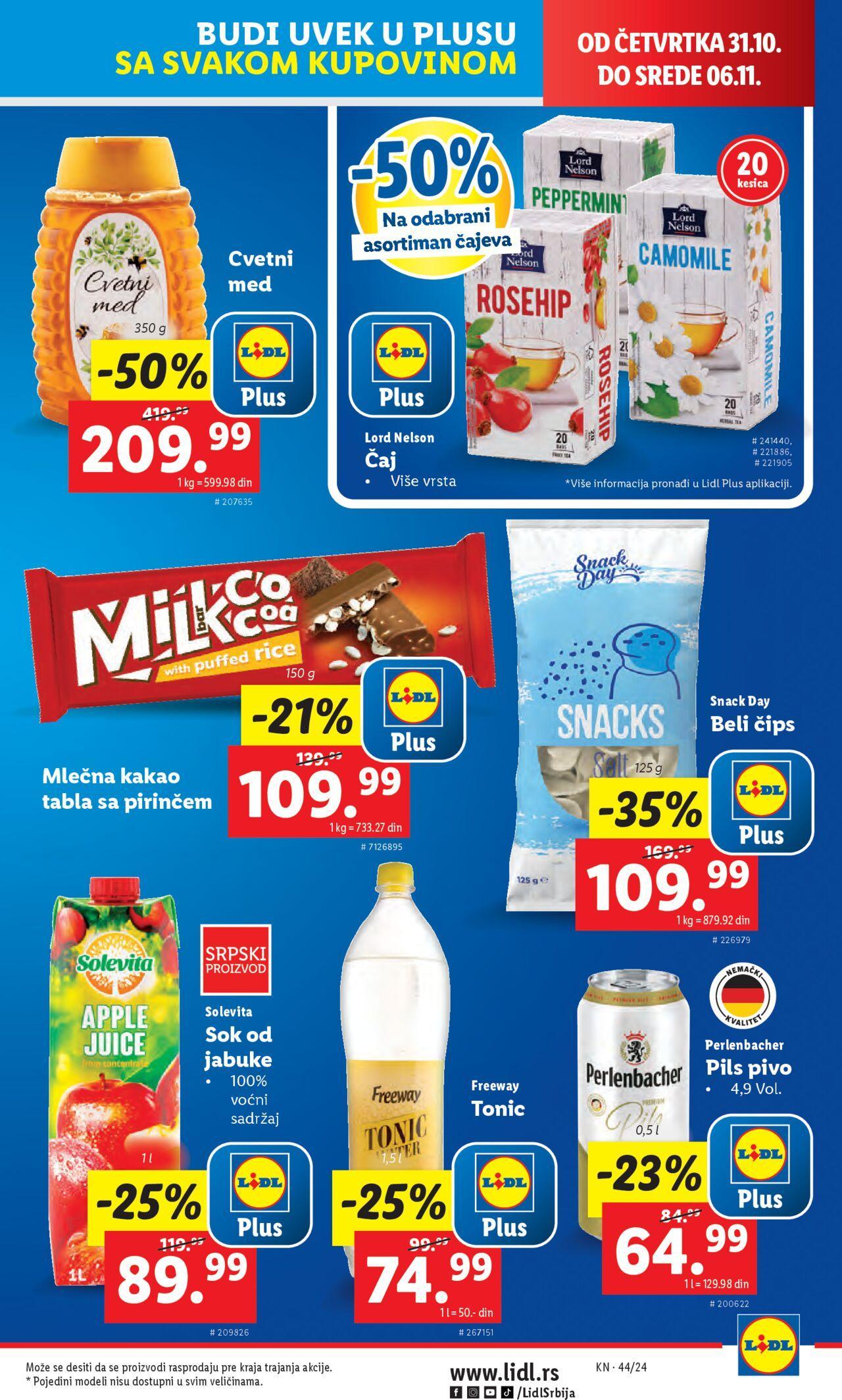 lidl - Lidl katalog - najnovije akcije 31.10.2024 - 06.11.2024 - page: 13