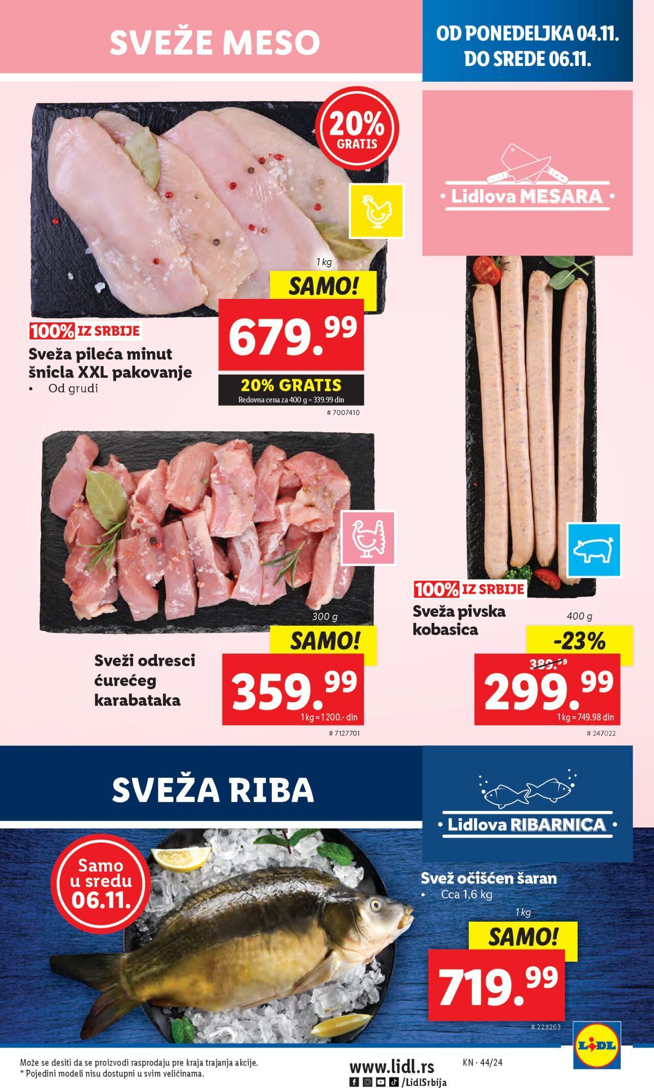 lidl - Lidl katalog - najnovije akcije 31.10.2024 - 06.11.2024 - page: 43