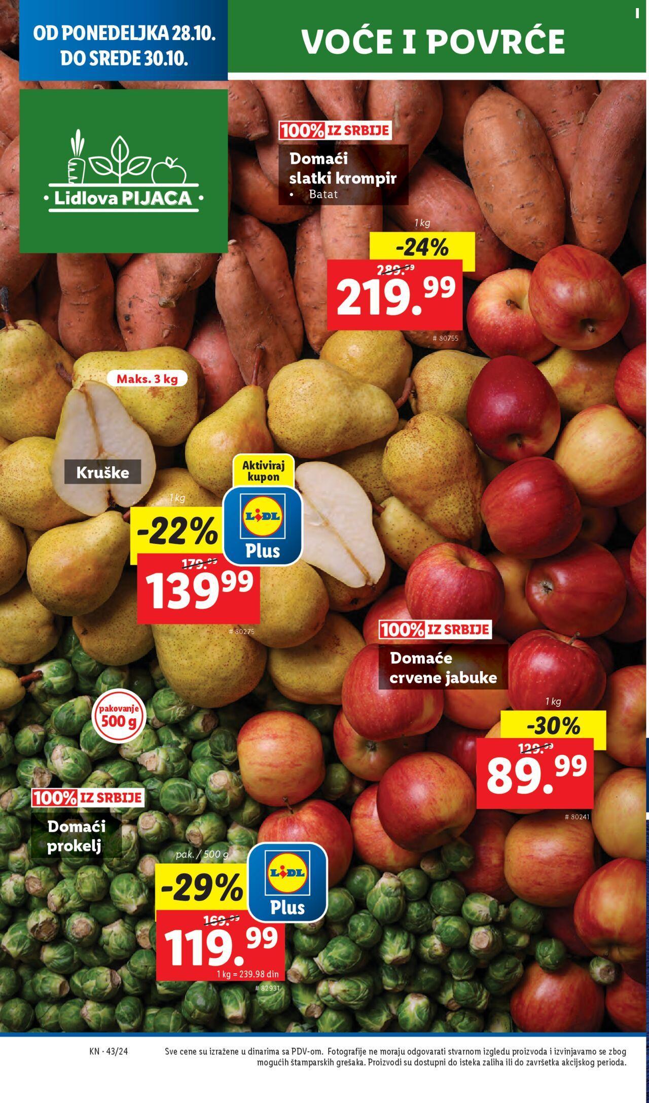 lidl - Lidl katalog - najnovije akcije 24.10.2024 - 30.10.2024 - page: 50