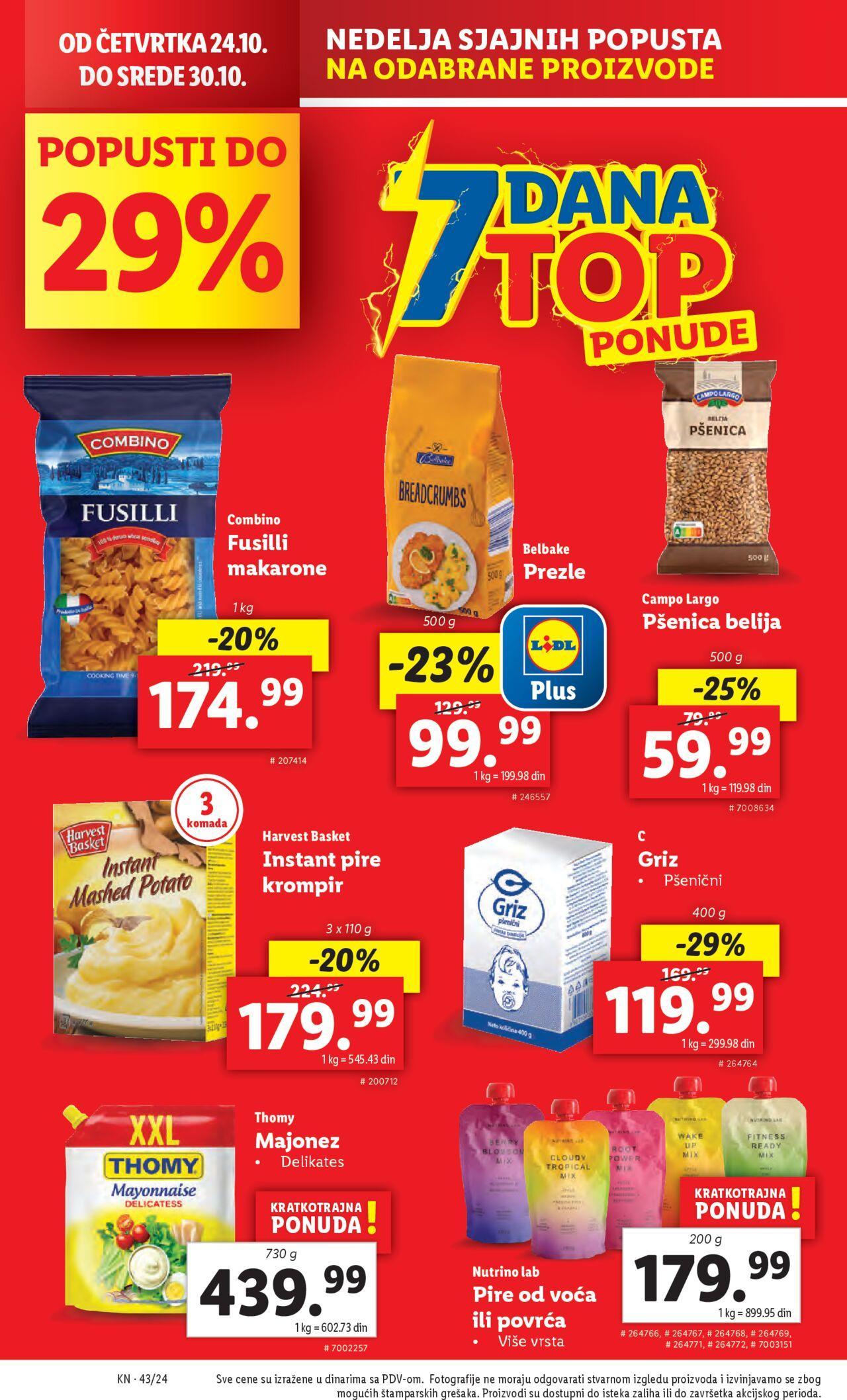 lidl - Lidl katalog - najnovije akcije 24.10.2024 - 30.10.2024 - page: 14