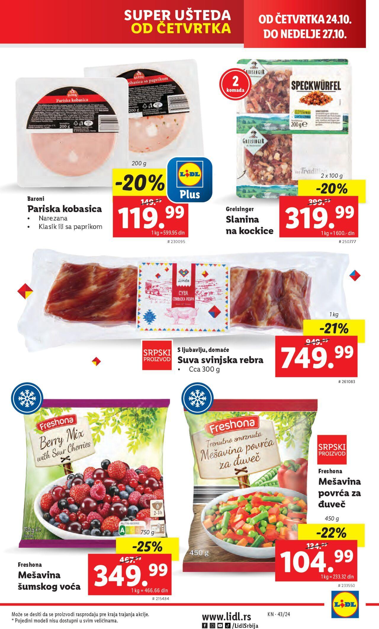 lidl - Lidl katalog - najnovije akcije 24.10.2024 - 30.10.2024 - page: 13