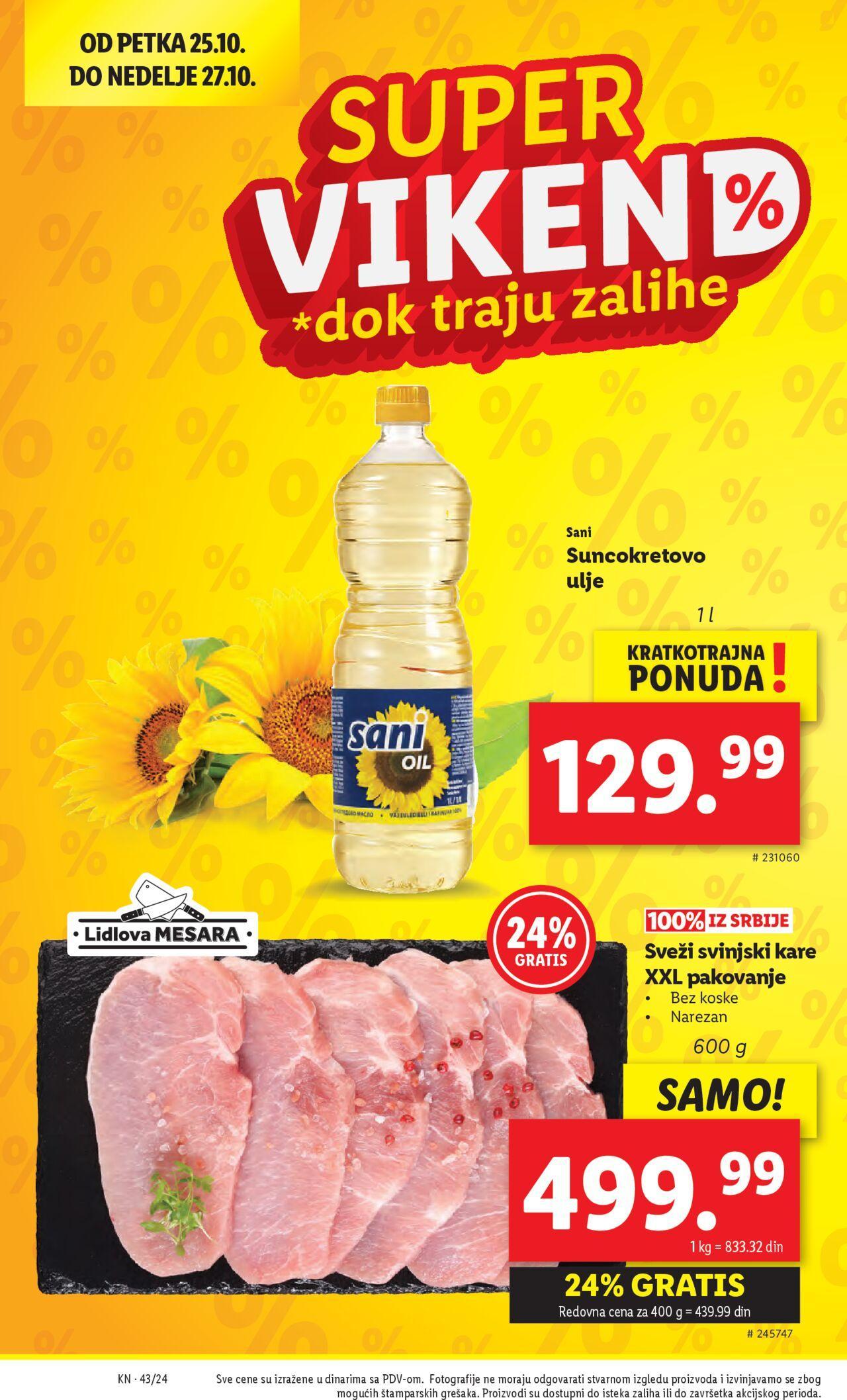 lidl - Lidl katalog - najnovije akcije 24.10.2024 - 30.10.2024 - page: 44