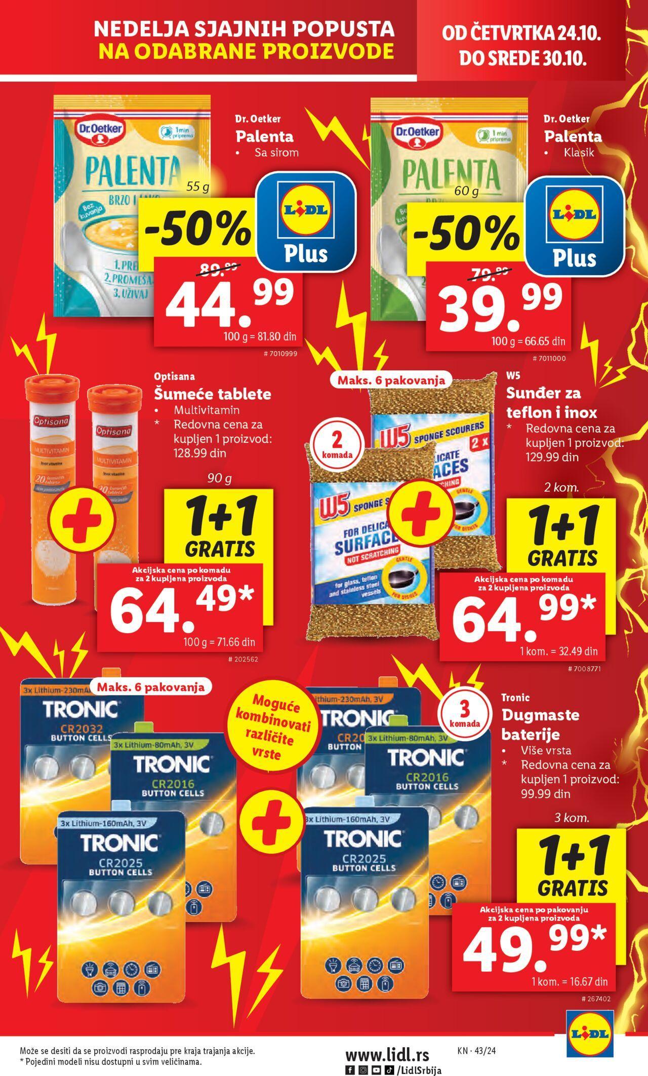 lidl - Lidl katalog - najnovije akcije 24.10.2024 - 30.10.2024 - page: 7