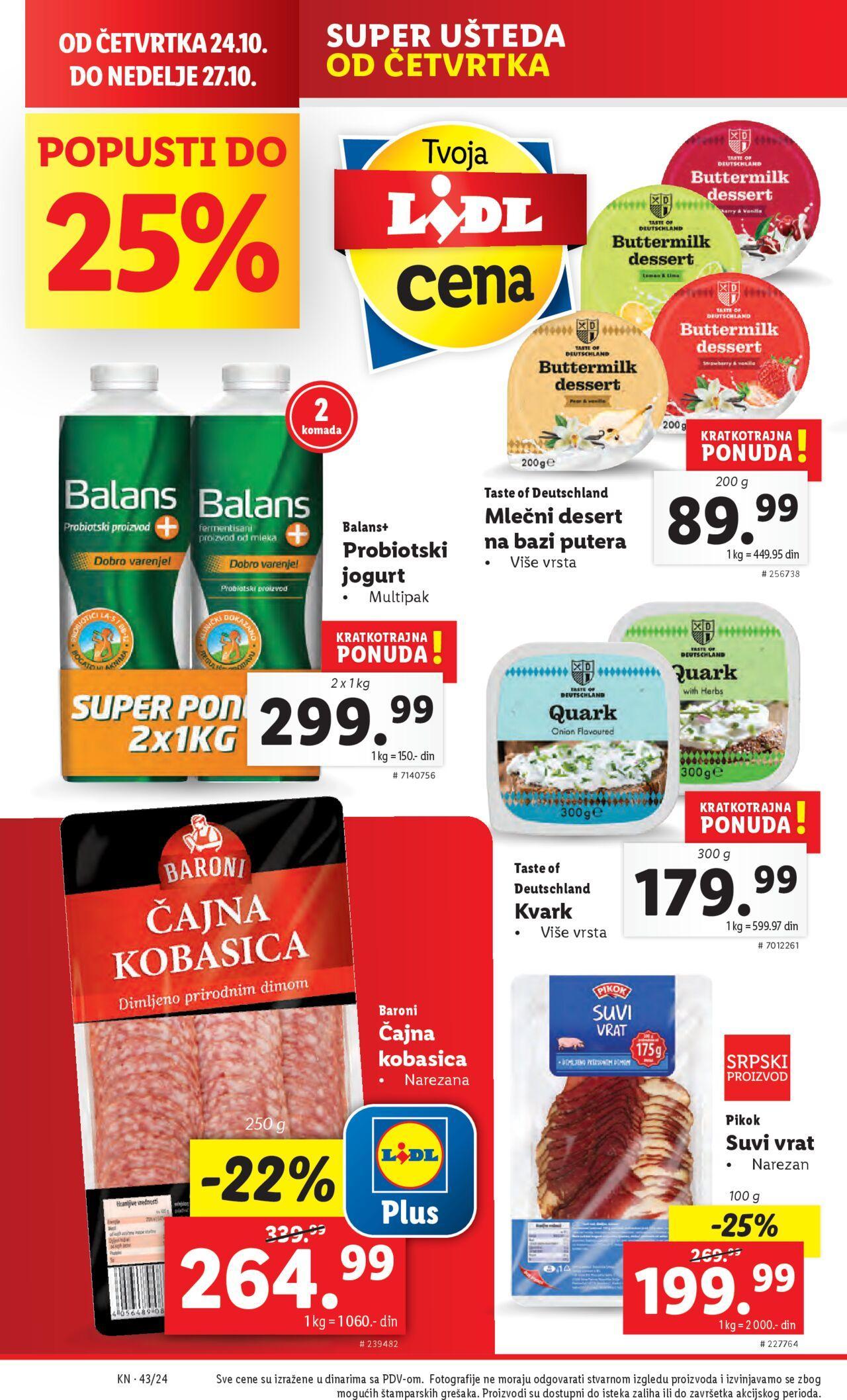 lidl - Lidl katalog - najnovije akcije 24.10.2024 - 30.10.2024 - page: 12