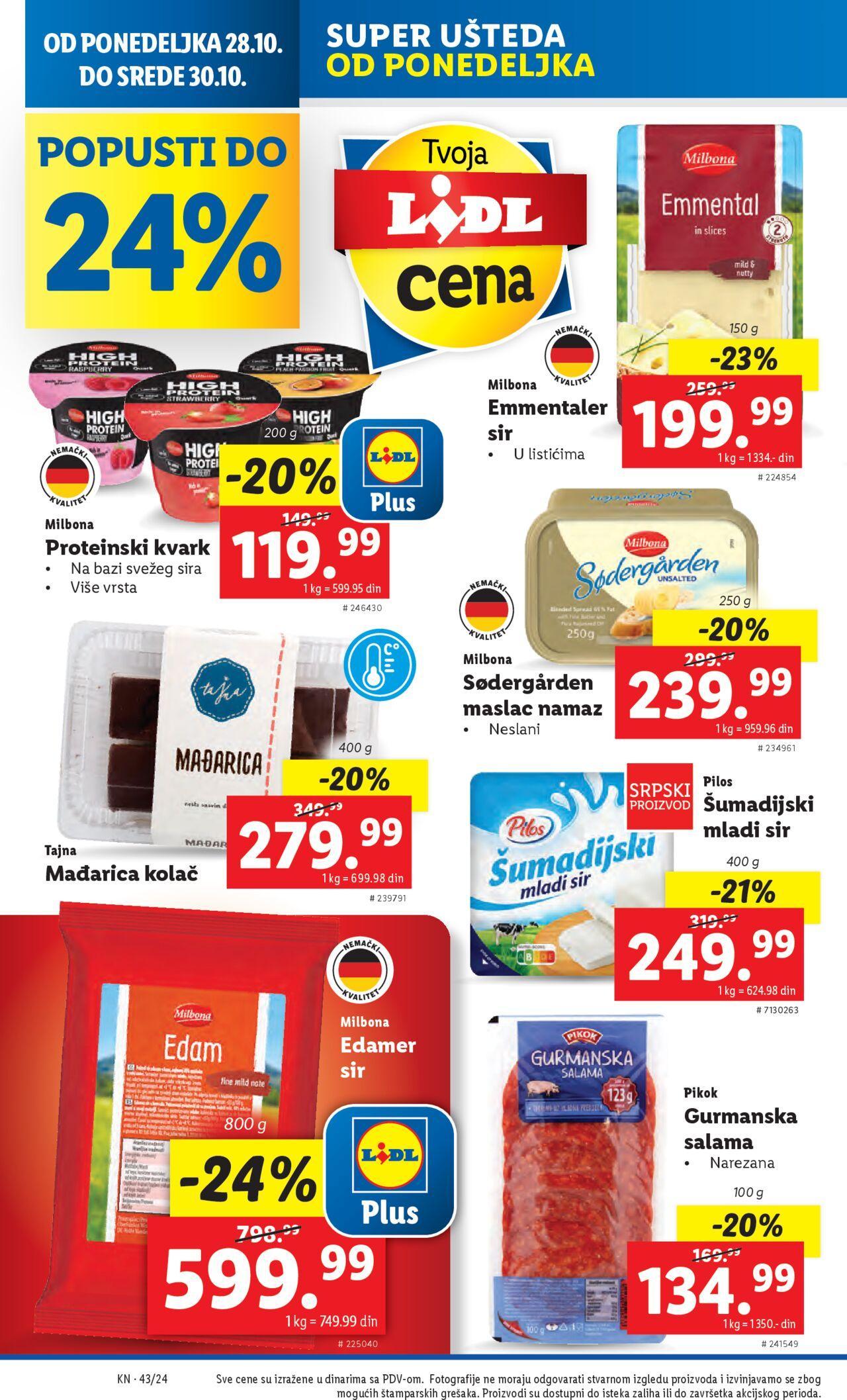 lidl - Lidl katalog - najnovije akcije 24.10.2024 - 30.10.2024 - page: 52