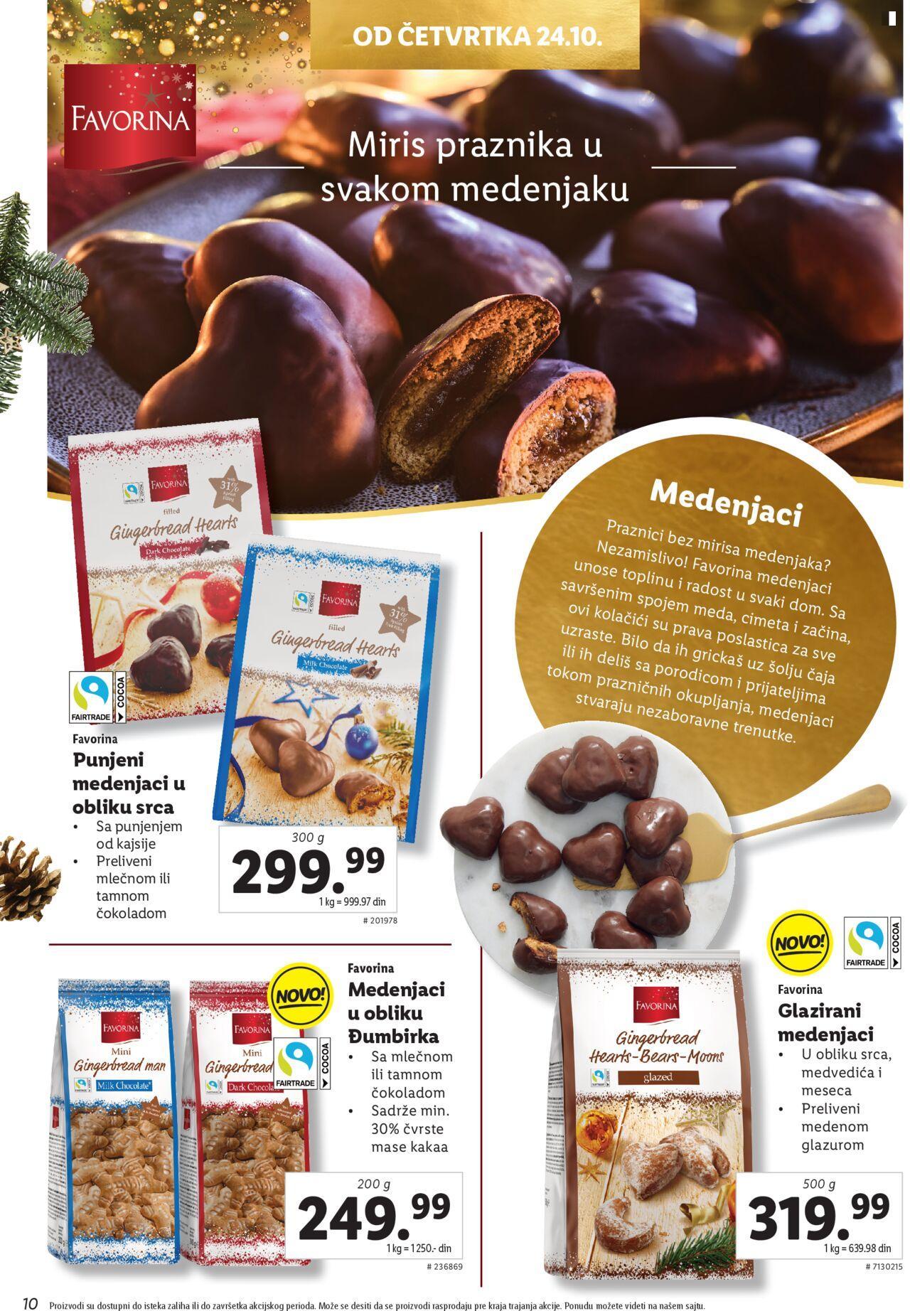 lidl - Lidl katalog - najnovije akcije od ponedeljka 21.10.2024 - page: 10