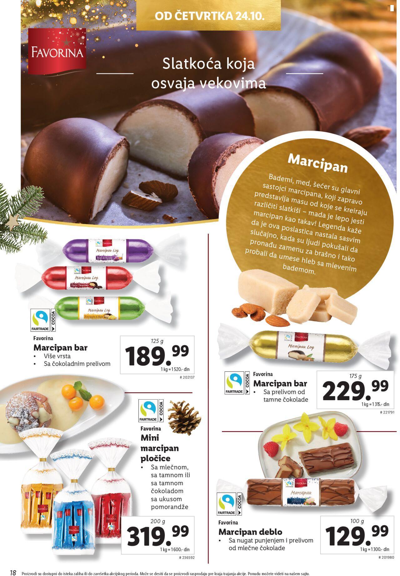 lidl - Lidl katalog - najnovije akcije od ponedeljka 21.10.2024 - page: 18