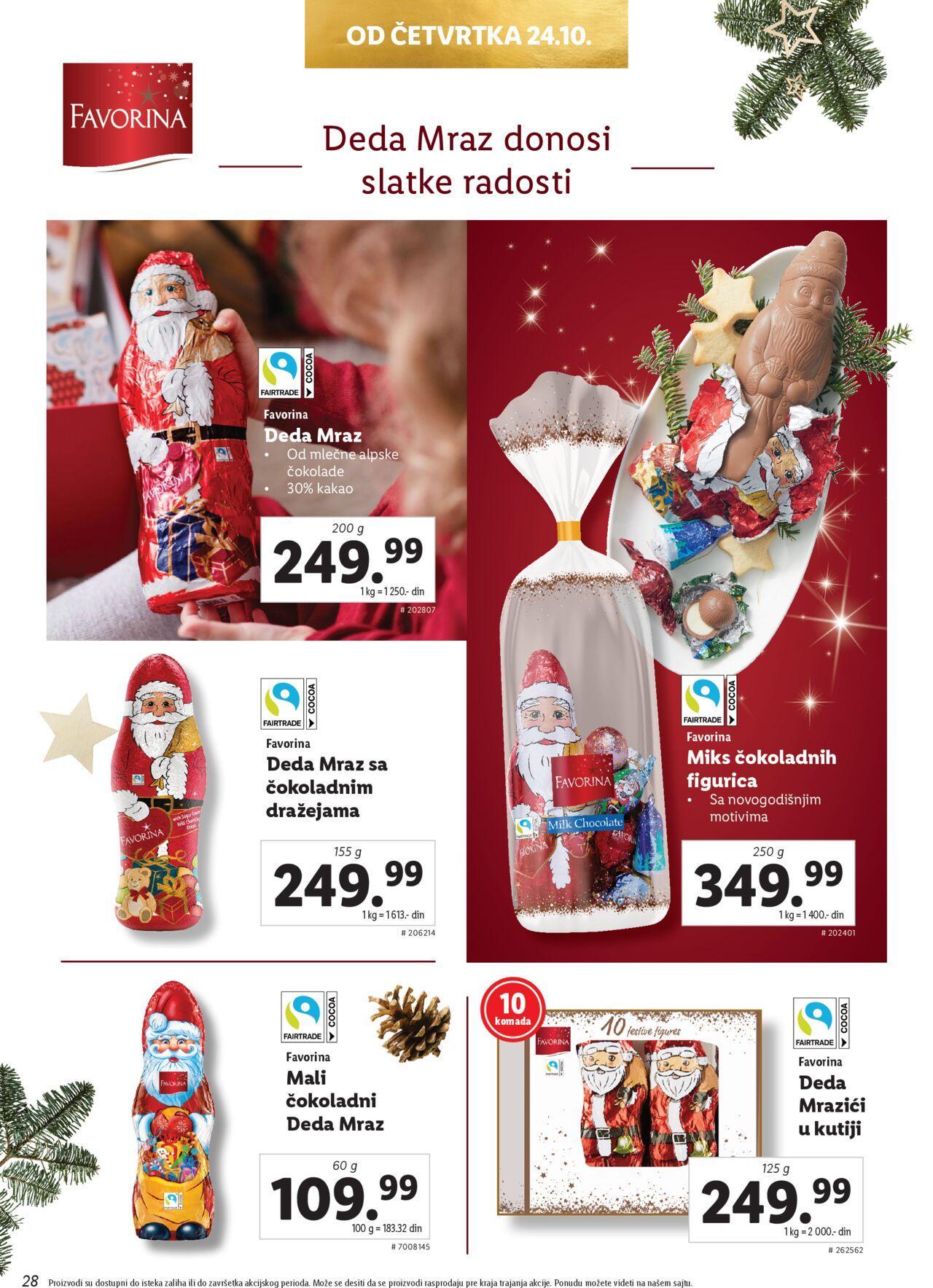 lidl - Lidl katalog - najnovije akcije od ponedeljka 21.10.2024 - page: 28