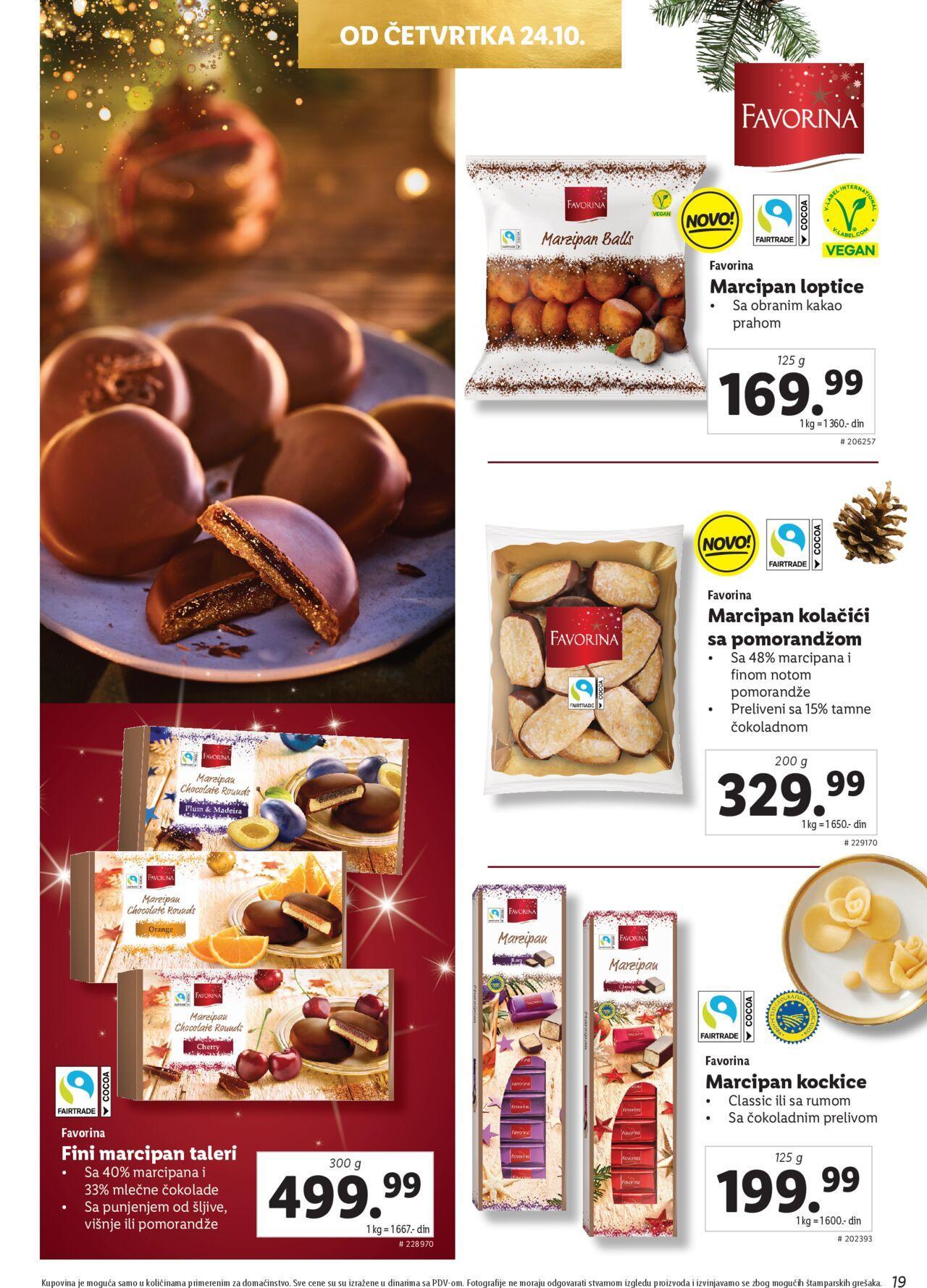 lidl - Lidl katalog - najnovije akcije od ponedeljka 21.10.2024 - page: 19