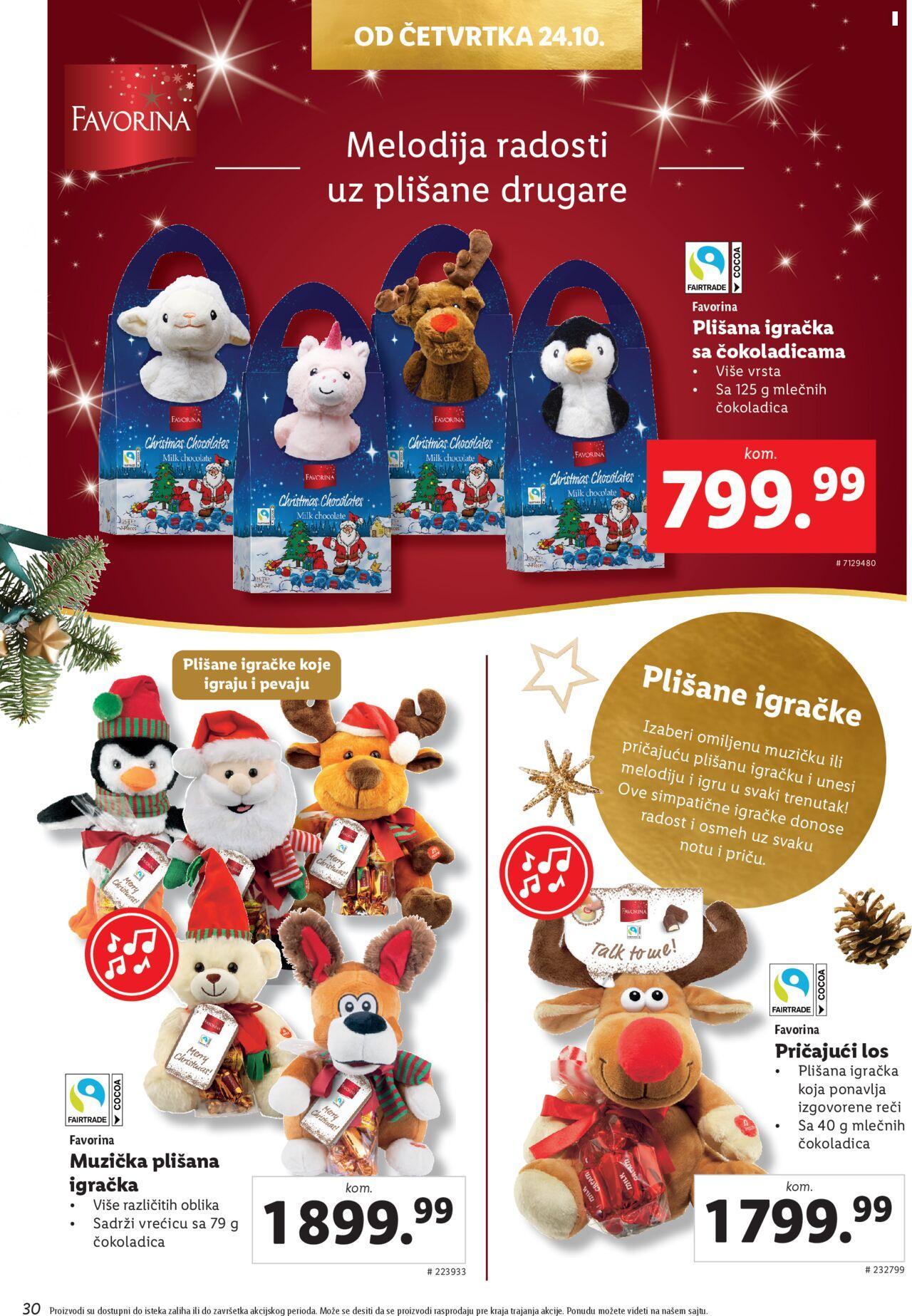 lidl - Lidl katalog - najnovije akcije od ponedeljka 21.10.2024 - page: 30