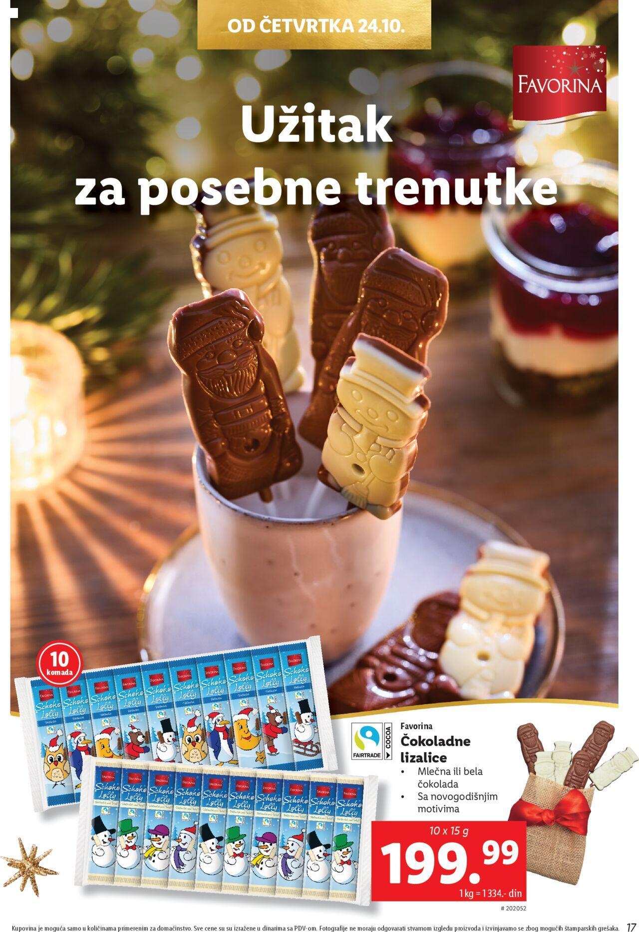 lidl - Lidl katalog - najnovije akcije od ponedeljka 21.10.2024 - page: 17