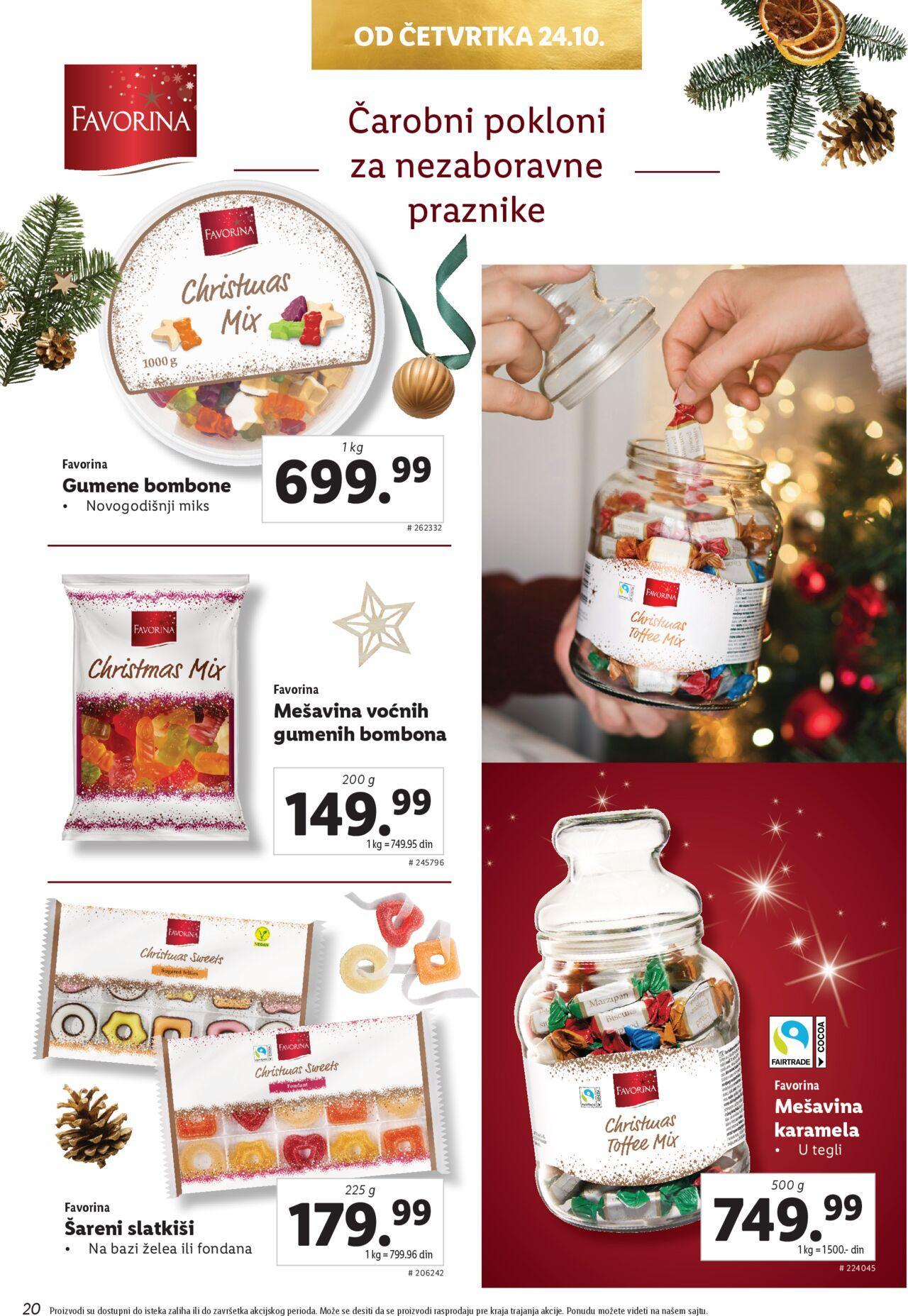 lidl - Lidl katalog - najnovije akcije od ponedeljka 21.10.2024 - page: 20