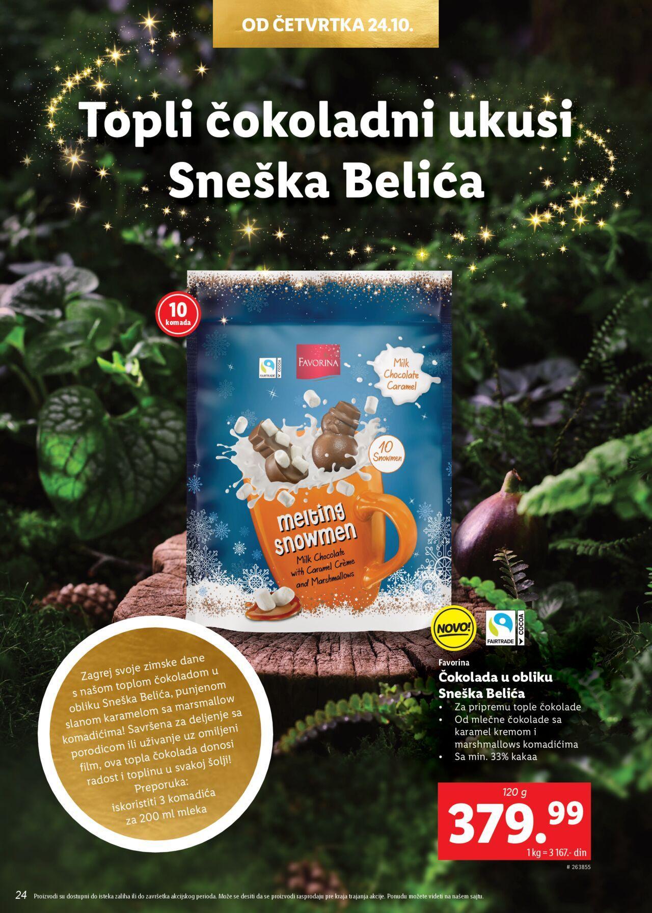 lidl - Lidl katalog - najnovije akcije od ponedeljka 21.10.2024 - page: 24