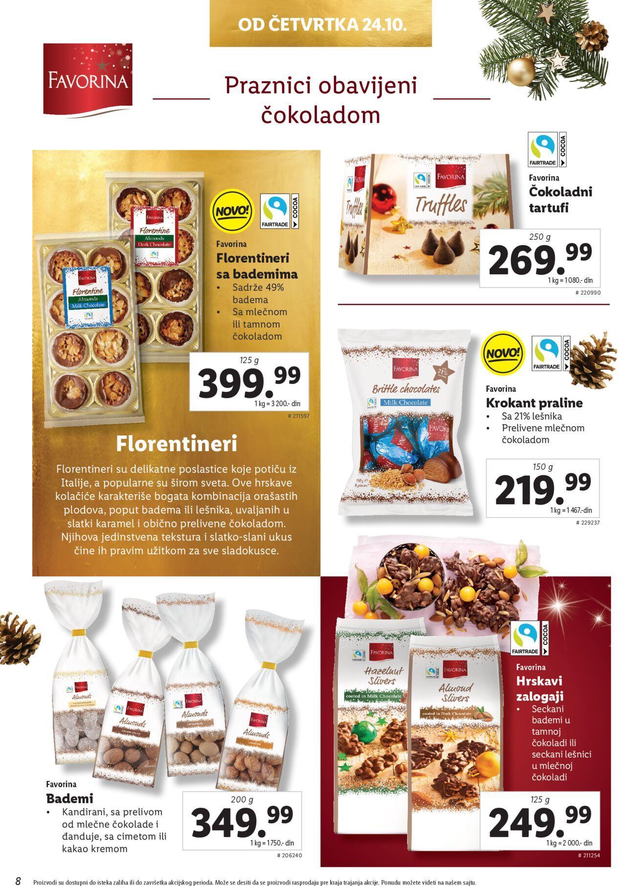 lidl - Lidl katalog - najnovije akcije od ponedeljka 21.10.2024 - page: 8