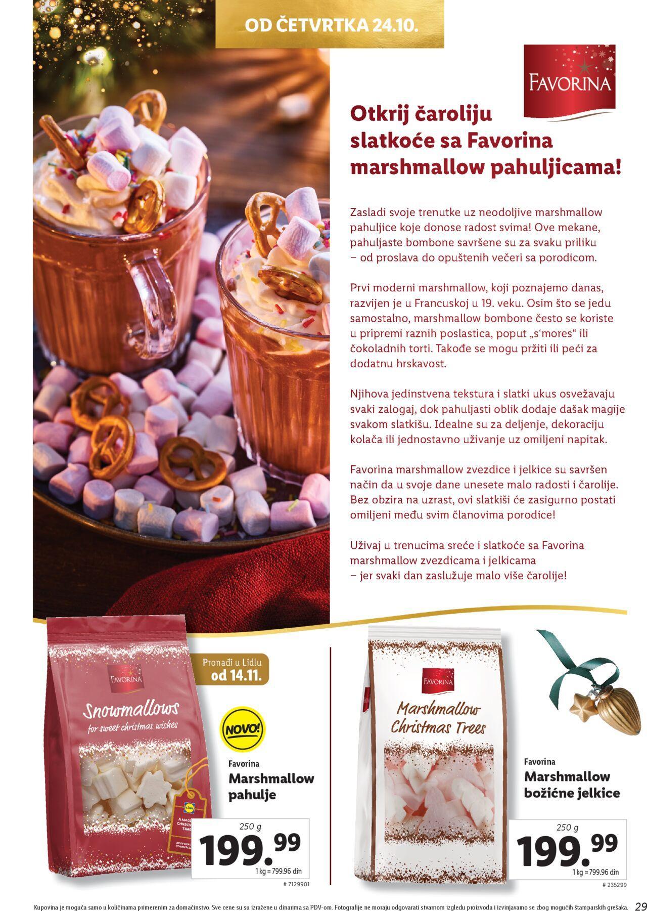 lidl - Lidl katalog - najnovije akcije od ponedeljka 21.10.2024 - page: 29