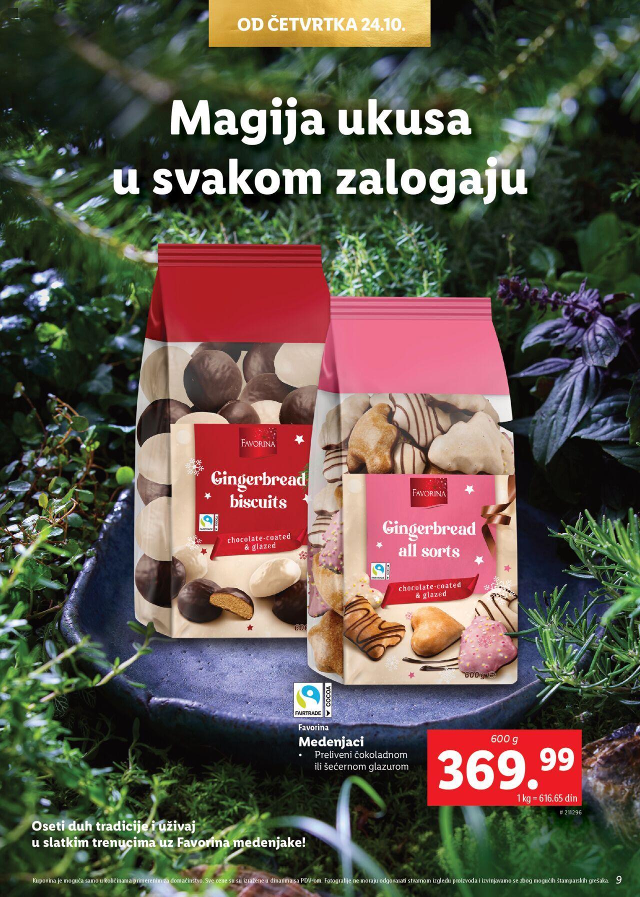 lidl - Lidl katalog - najnovije akcije od ponedeljka 21.10.2024 - page: 9