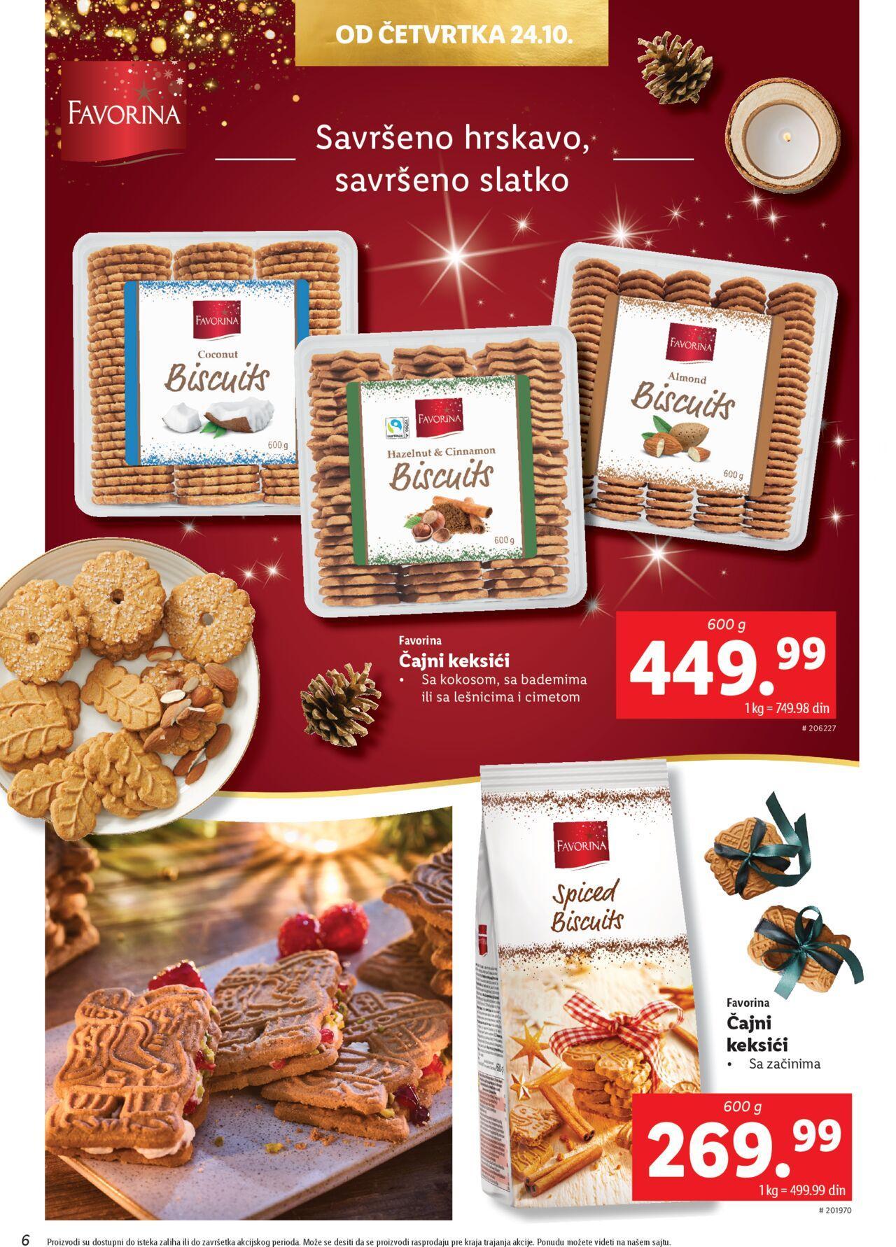 lidl - Lidl katalog - najnovije akcije od ponedeljka 21.10.2024 - page: 6