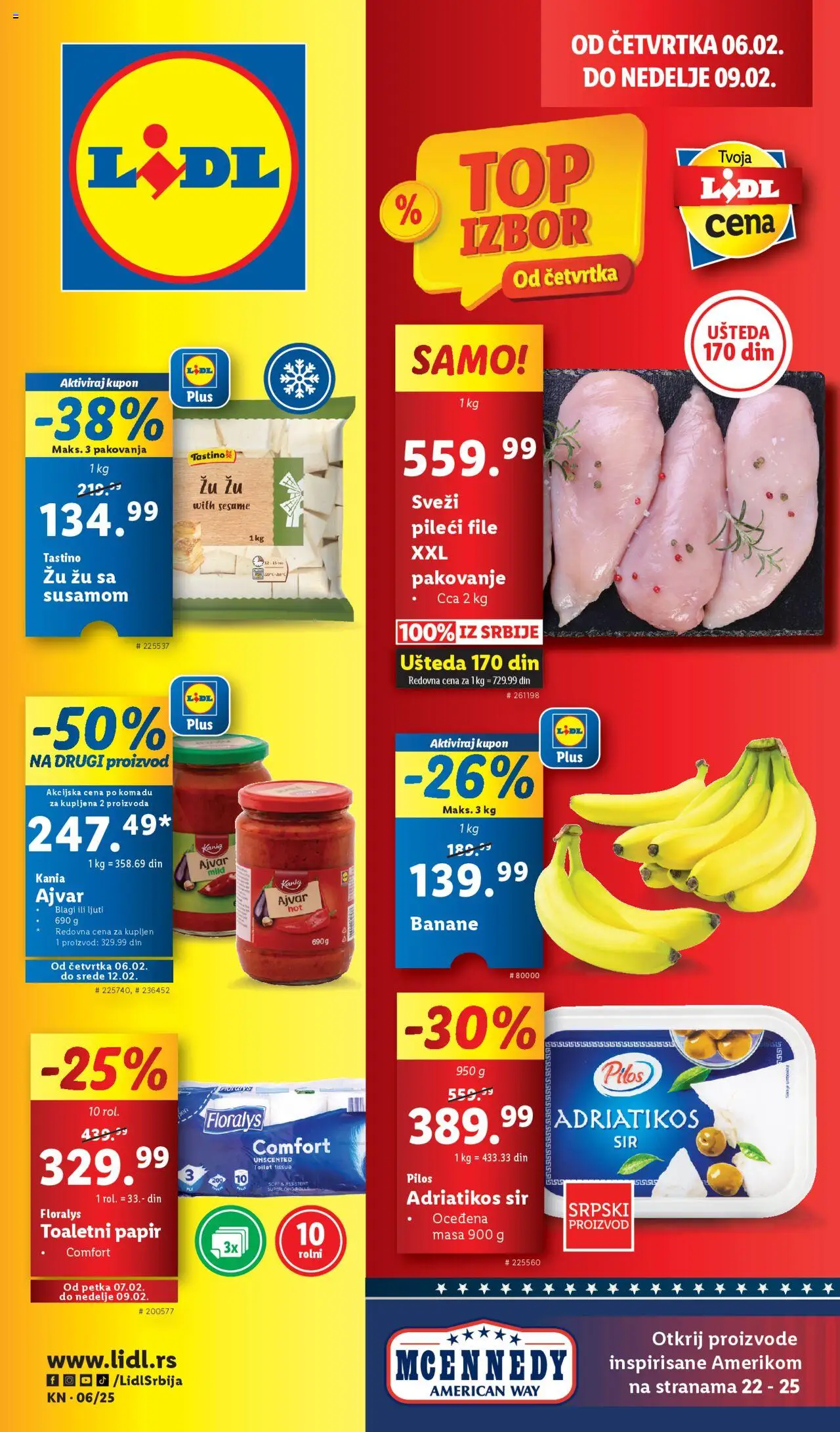 lidl - Lidl katalog - najnovije akcije 06.02.2025 - 12.02.2025