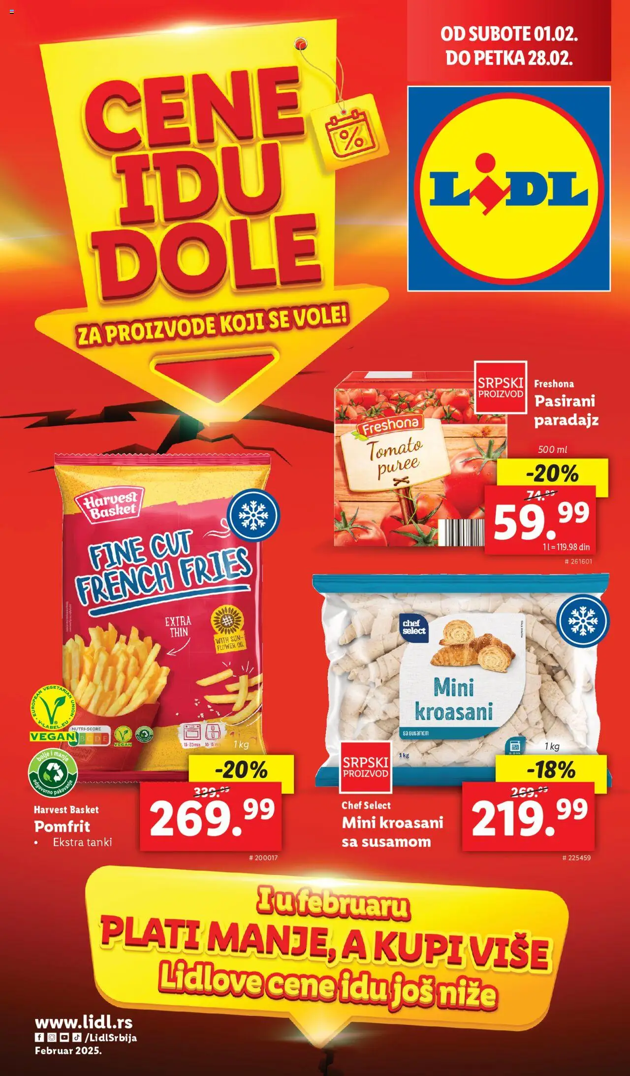 lidl - Lidl katalog - najnovije akcije 01.02.2025 - 28.02.2025