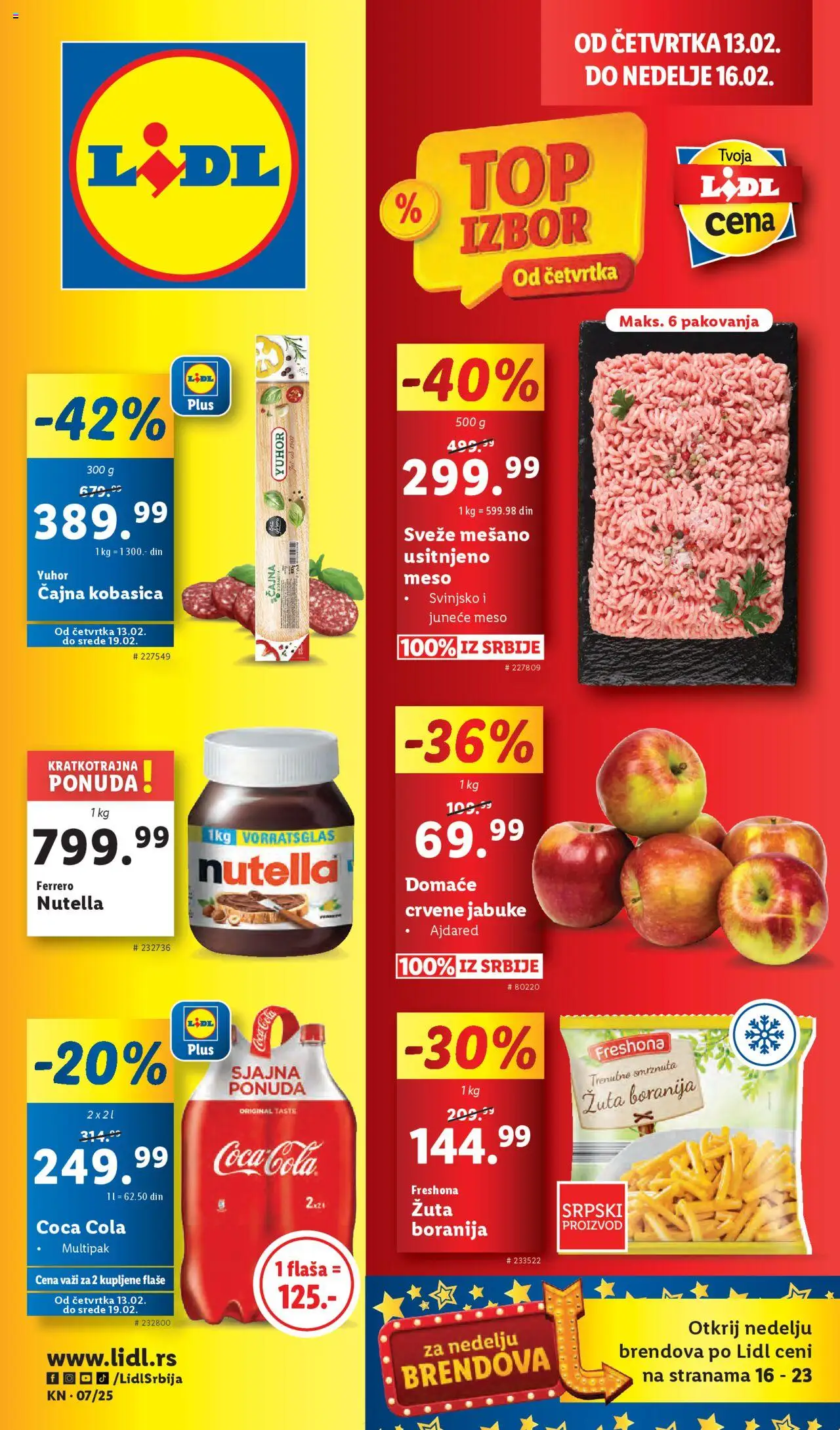 lidl - Lidl katalog - najnovije akcije 13.02.2025 - 19.02.2025