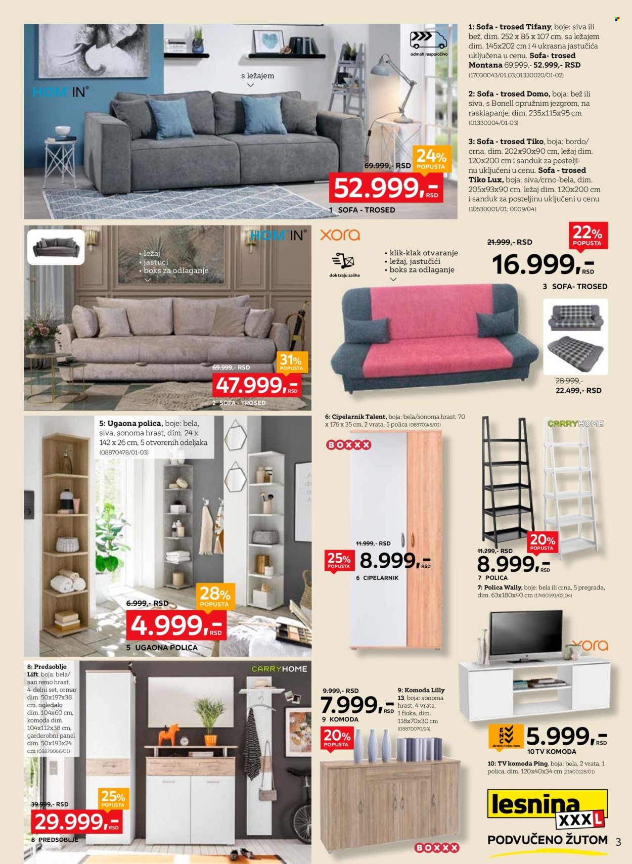 lesnina-xxxl - Lesnina XXXL katalog - 29.04.-12.05.2024 - strana 1 - page: 3