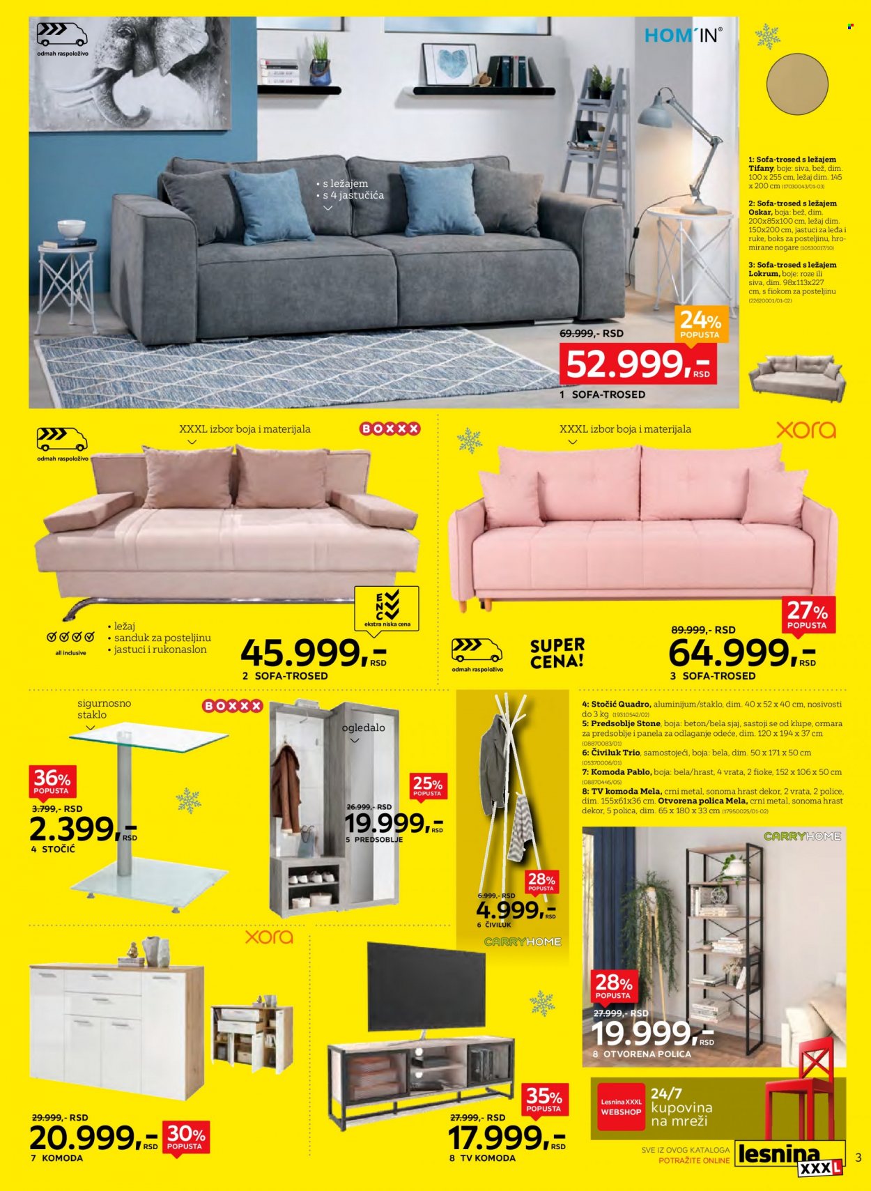 lesnina-xxxl - Lesnina XXXL katalog - 01.01.-28.01.2024 - page: 3