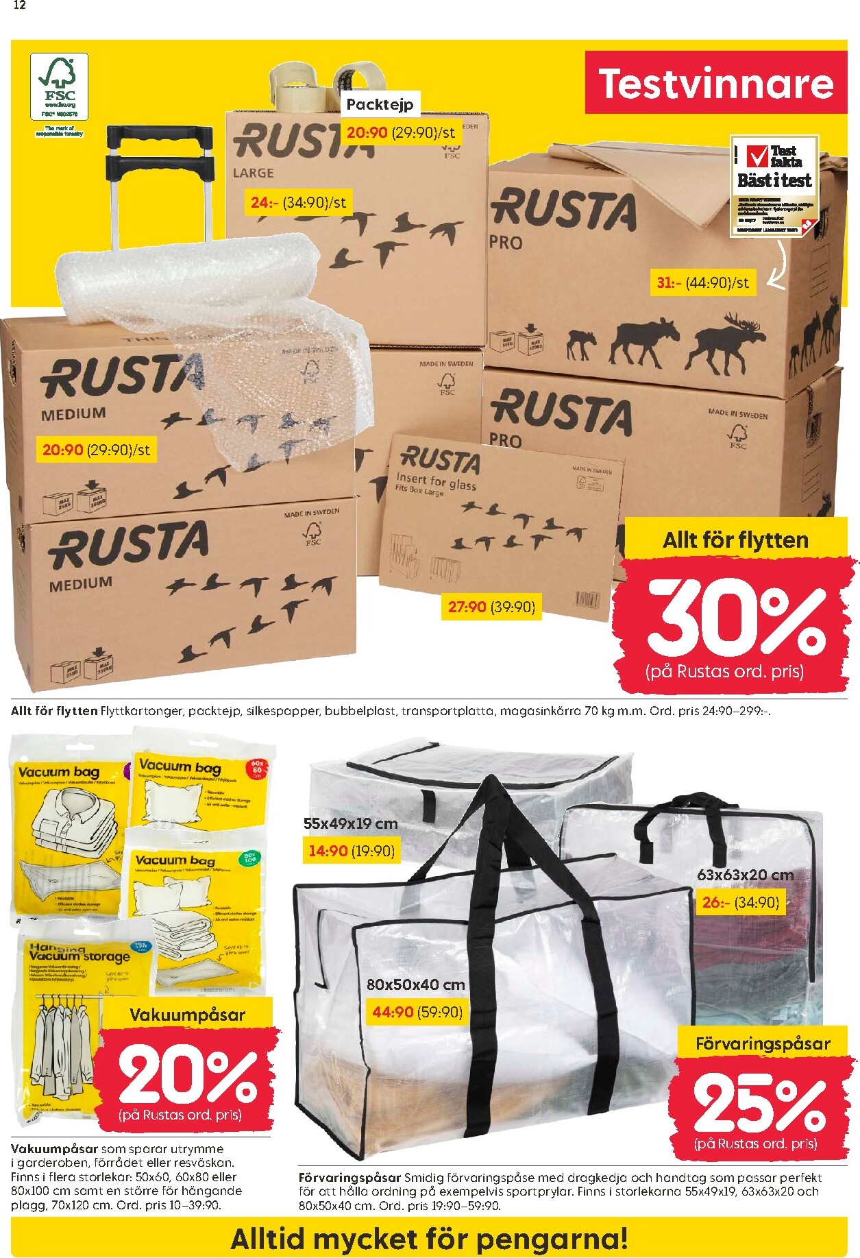 rusta - Aktuellt Rusta reklamblad från måndag, 18/05/2026 till söndag, 24/05/2026 - page: 12