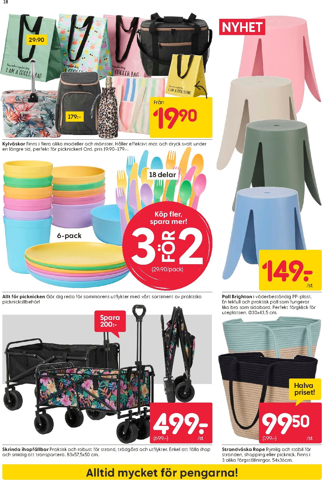 rusta - Aktuellt Rusta reklamblad från måndag, 18/05/2026 till söndag, 24/05/2026 - page: 18