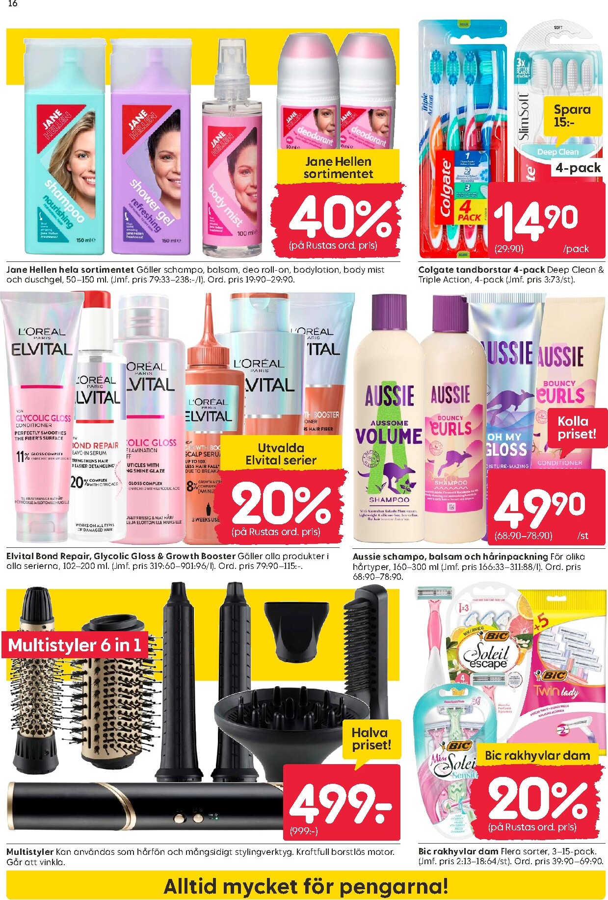 rusta - Aktuellt Rusta reklamblad från måndag, 18/05/2026 till söndag, 24/05/2026 - page: 16