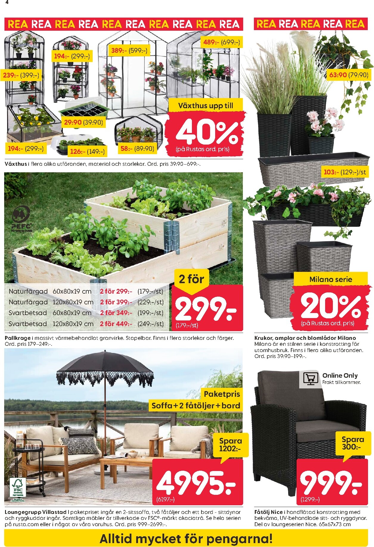 rusta - Aktuellt Rusta reklamblad från måndag, 18/05/2026 till söndag, 24/05/2026 - page: 4