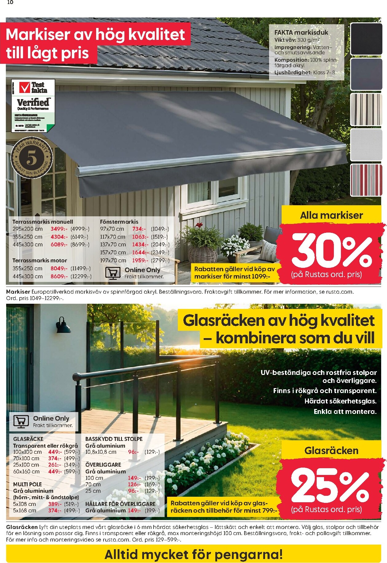 rusta - Aktuellt Rusta reklamblad från måndag, 18/05/2026 till söndag, 24/05/2026 - page: 10