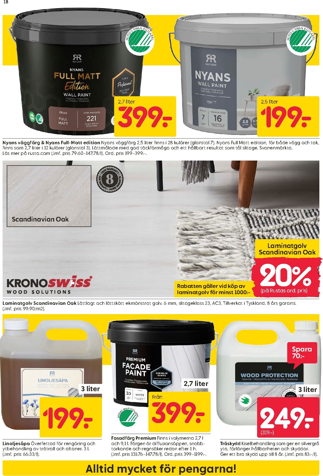 rusta - Aktuellt Rusta reklamblad från måndag, 25/05/2026 till söndag, 31/05/2026 - page: 18