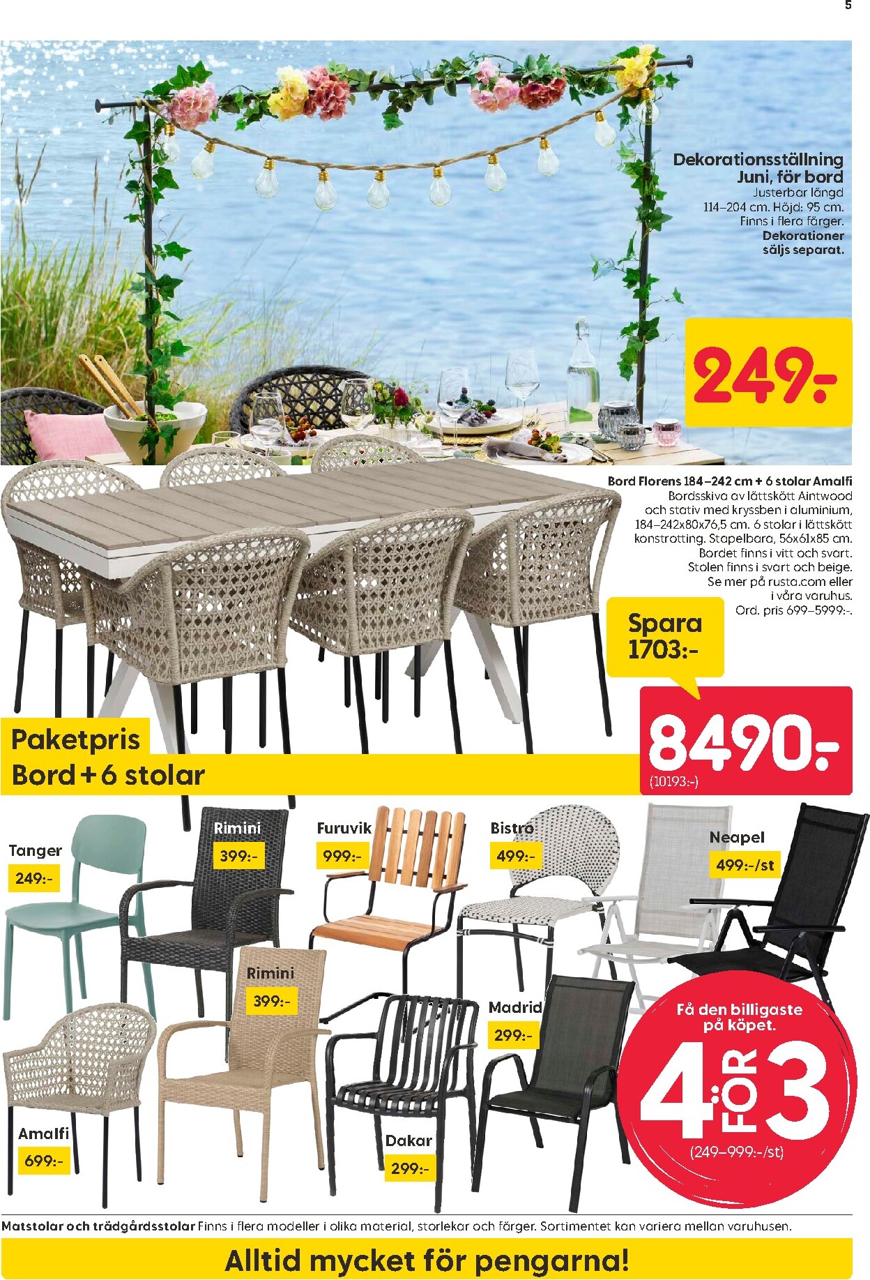 rusta - Aktuellt Rusta reklamblad från måndag, 25/05/2026 till söndag, 31/05/2026 - page: 5