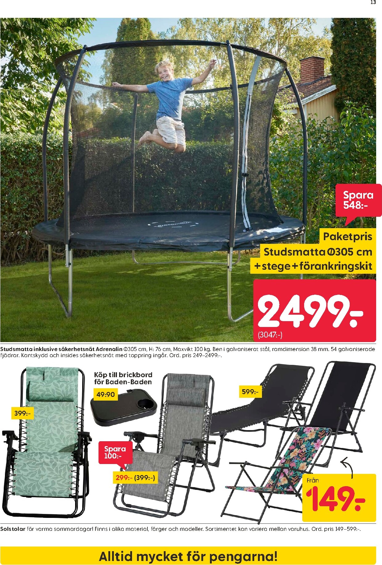 rusta - Aktuellt Rusta reklamblad från måndag, 25/05/2026 till söndag, 31/05/2026 - page: 13