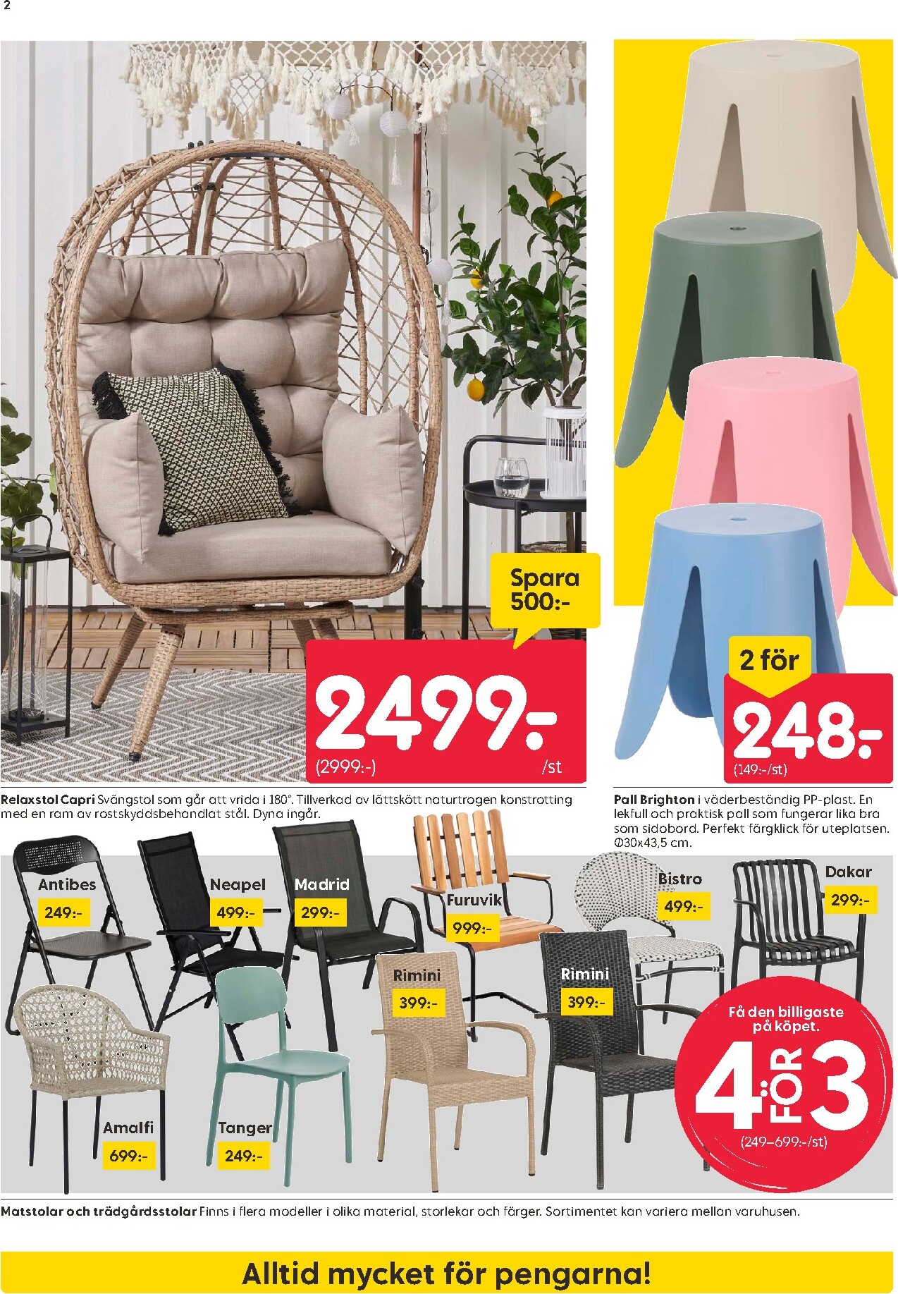 rusta - Aktuellt Rusta reklamblad från måndag, 01/06/2026 till söndag, 07/06/2026 - page: 2