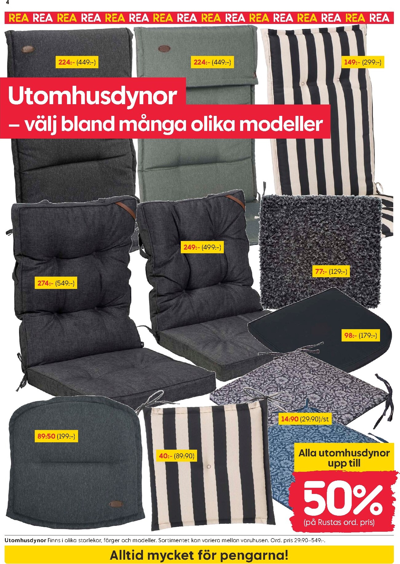 rusta - Aktuellt Rusta reklamblad från måndag, 08/06/2026 till söndag, 14/06/2026 - page: 4