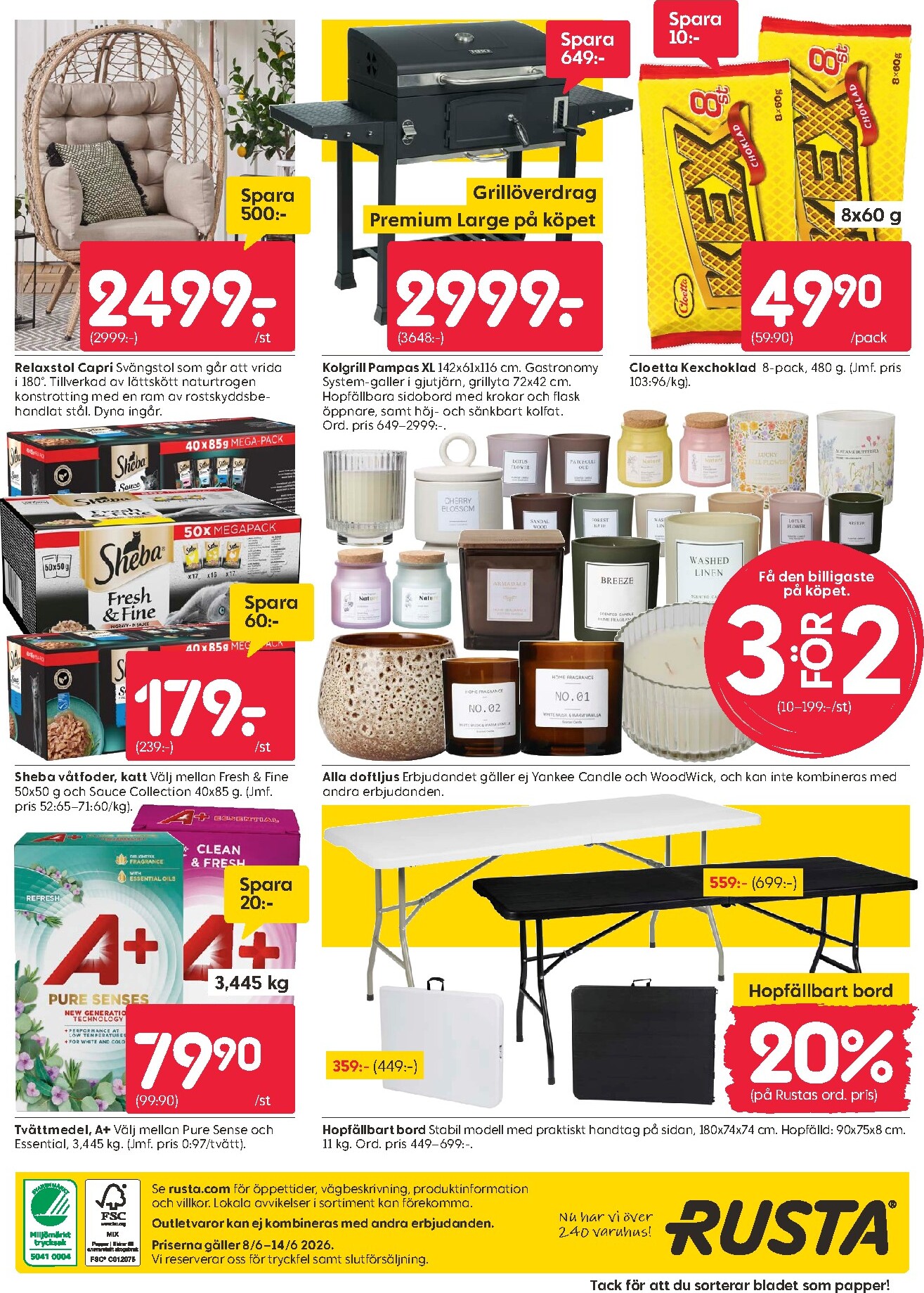 rusta - Aktuellt Rusta reklamblad från måndag, 08/06/2026 till söndag, 14/06/2026 - page: 16