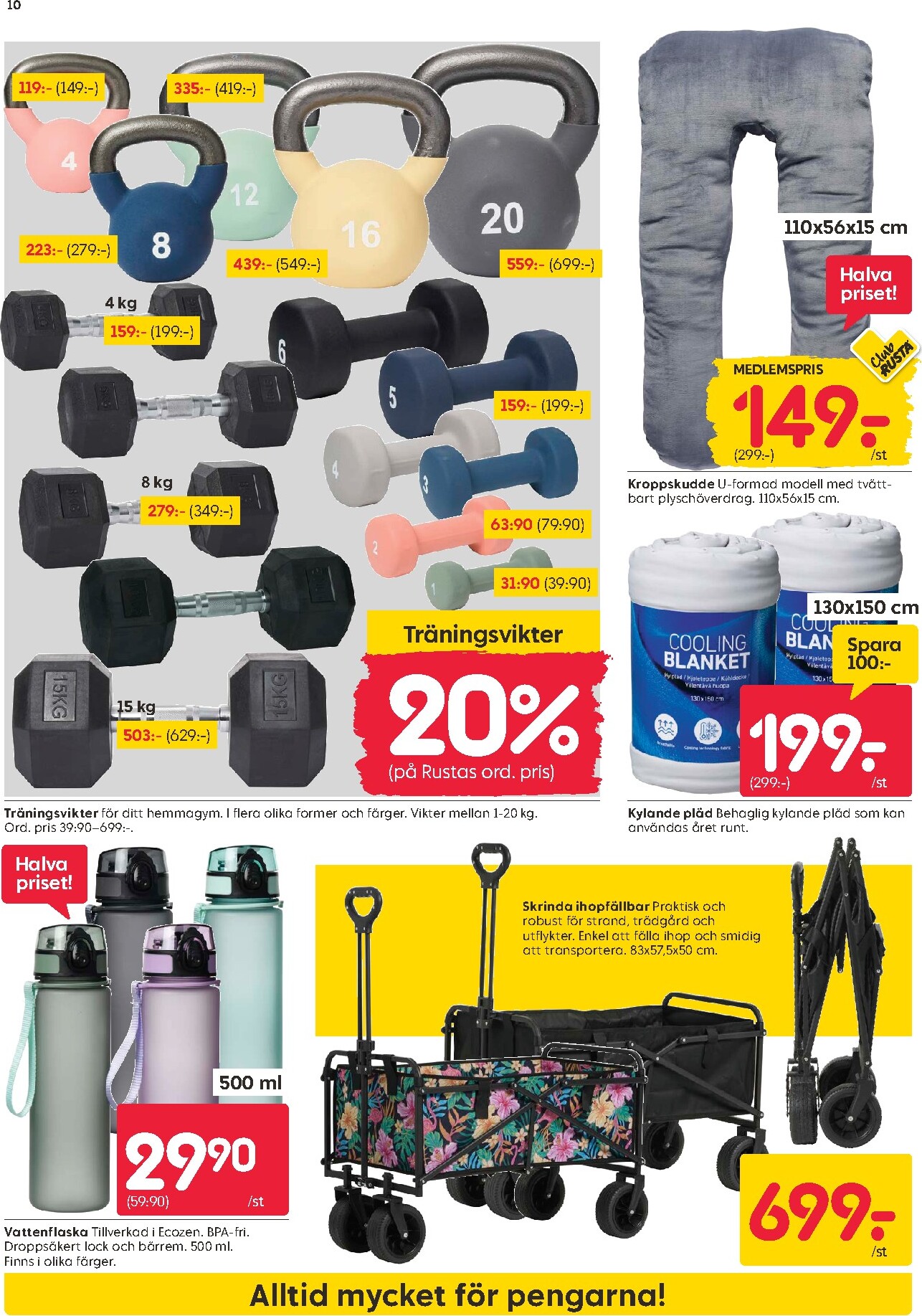 rusta - Aktuellt Rusta reklamblad från måndag, 15/06/2026 till söndag, 21/06/2026 - page: 10