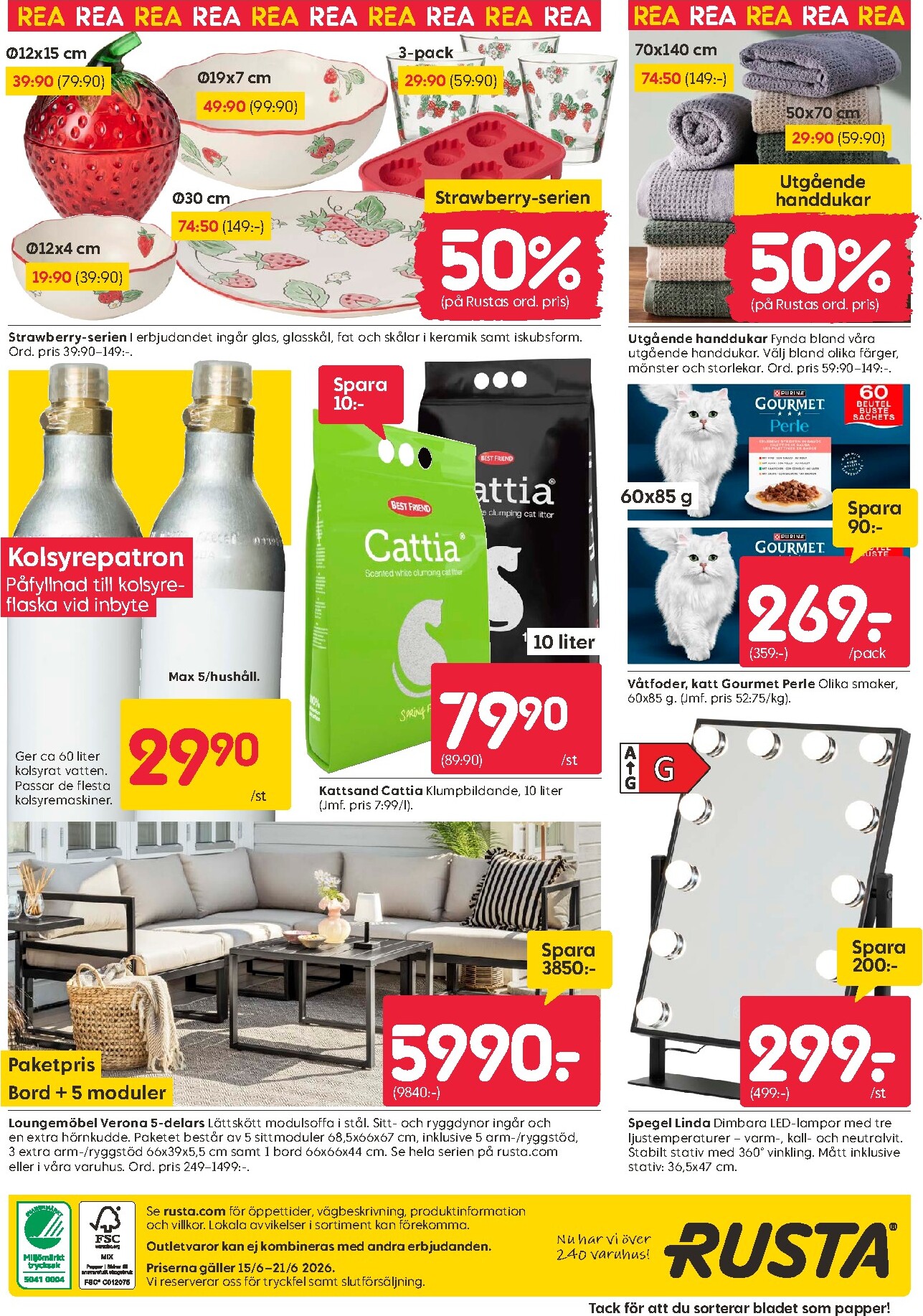 rusta - Aktuellt Rusta reklamblad från måndag, 15/06/2026 till söndag, 21/06/2026 - page: 16