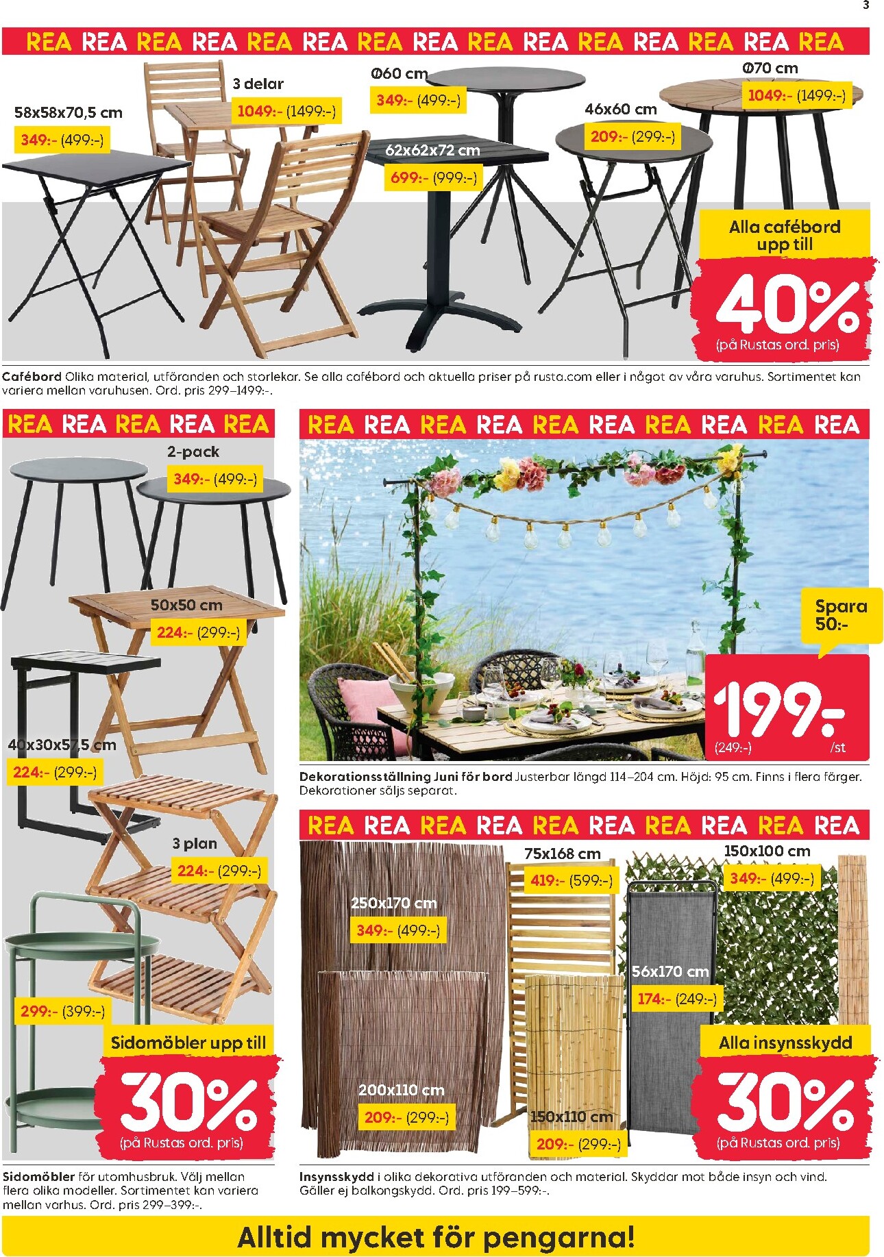 rusta - Aktuellt Rusta reklamblad från måndag, 15/06/2026 till söndag, 21/06/2026 - page: 3