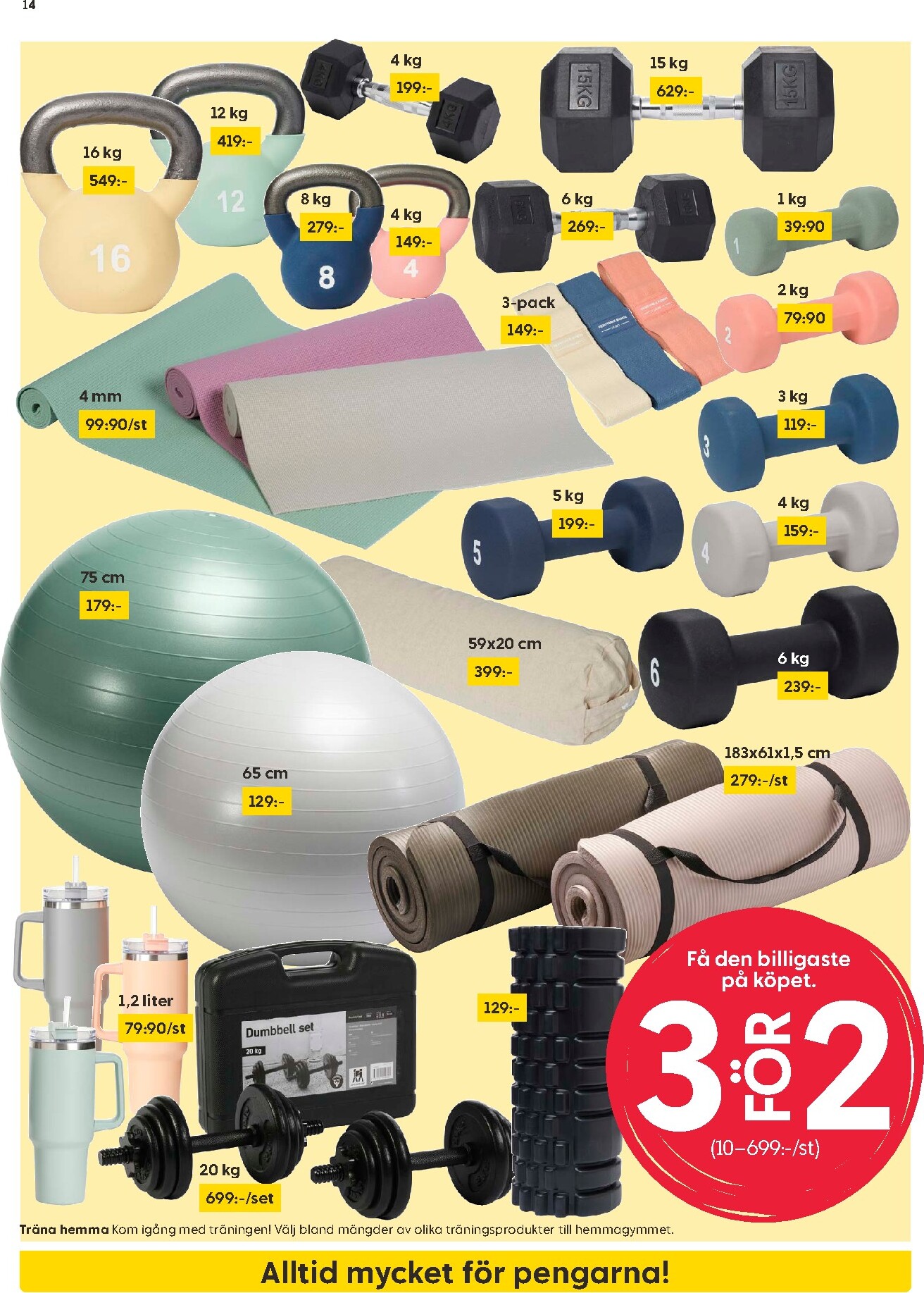 rusta - Aktuellt Rusta reklamblad från måndag, 10/08/2026 till söndag, 16/08/2026 - page: 14