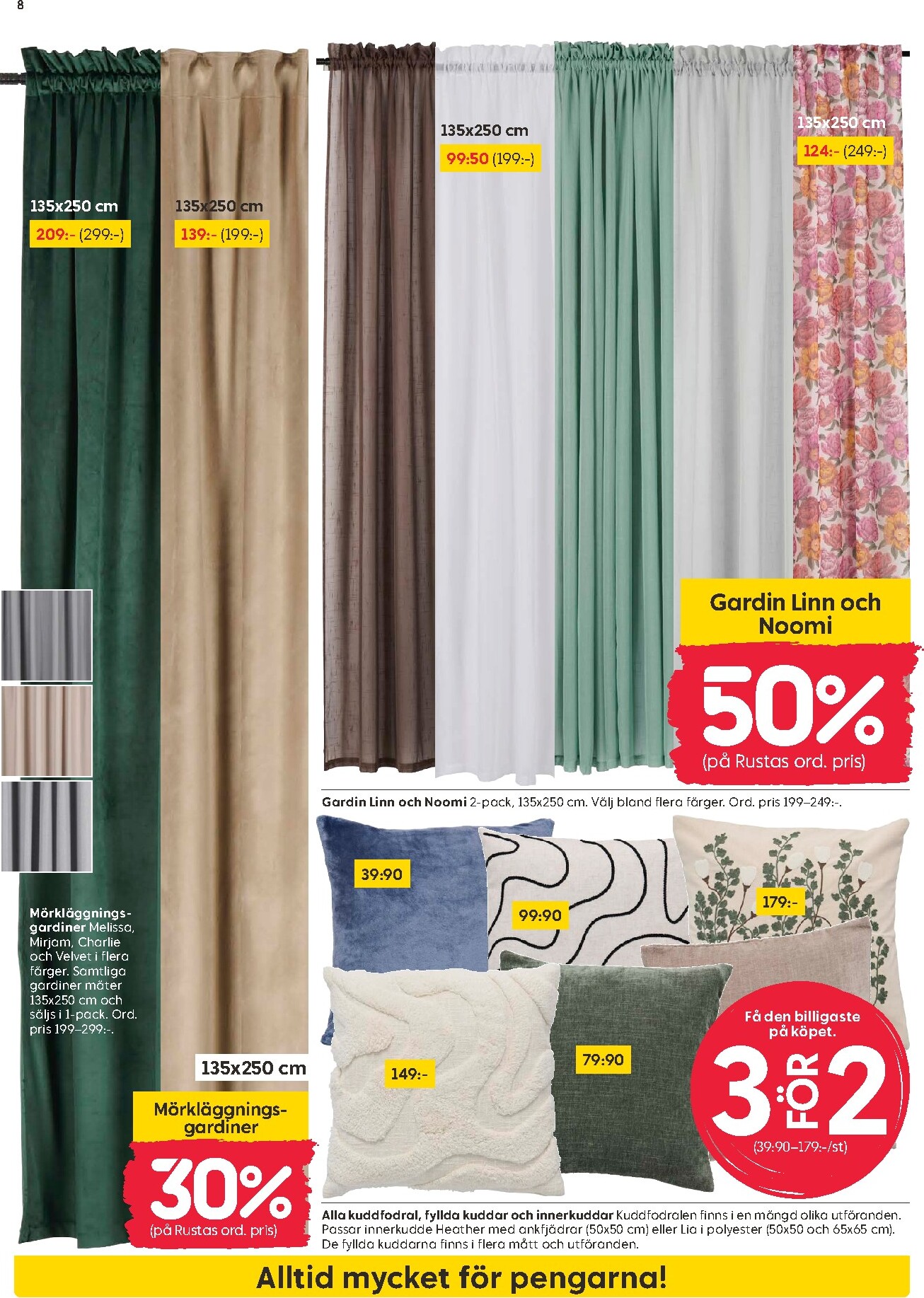 rusta - Aktuellt Rusta reklamblad från måndag, 10/08/2026 till söndag, 16/08/2026 - page: 8