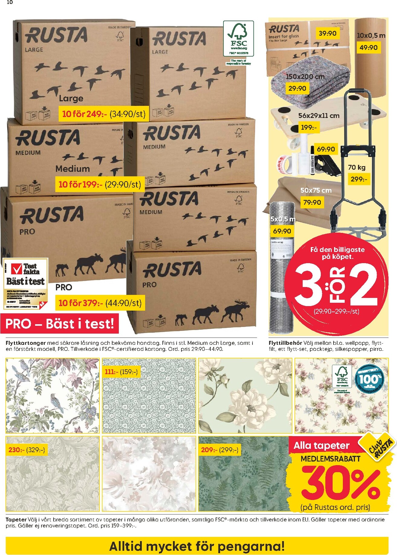 rusta - Aktuellt Rusta reklamblad från måndag, 10/08/2026 till söndag, 16/08/2026 - page: 10