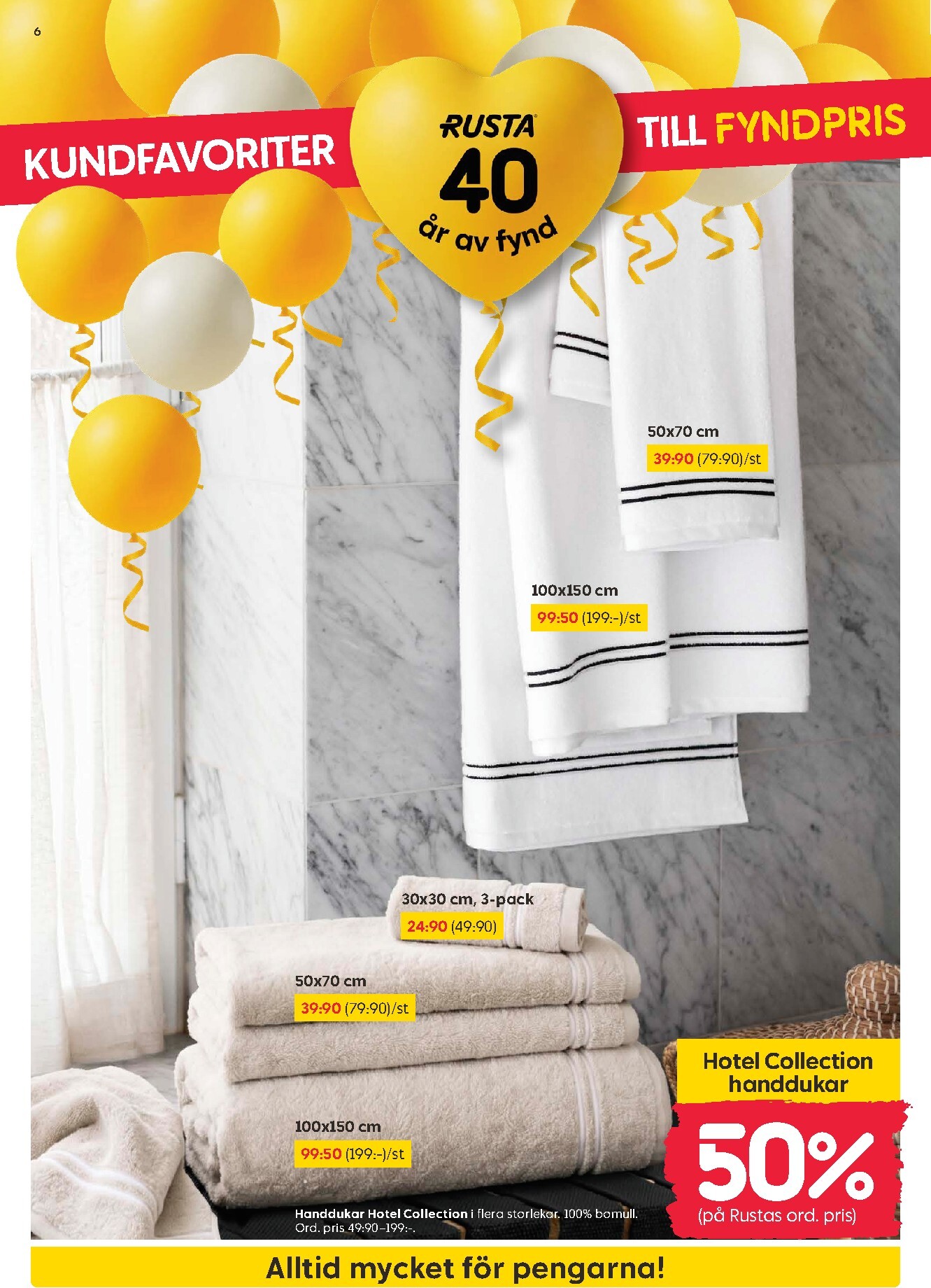 rusta - Aktuellt Rusta reklamblad från måndag, 17/08/2026 till söndag, 23/08/2026 - page: 6