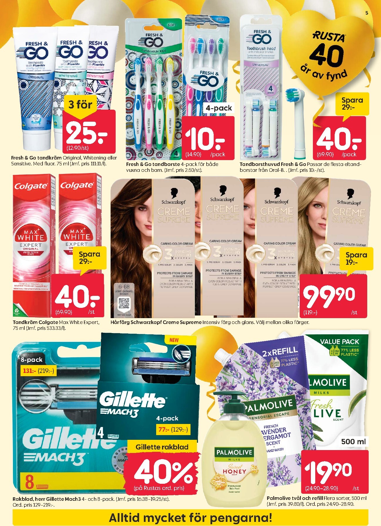 rusta - Aktuellt Rusta reklamblad från måndag, 17/08/2026 till söndag, 23/08/2026 - page: 5