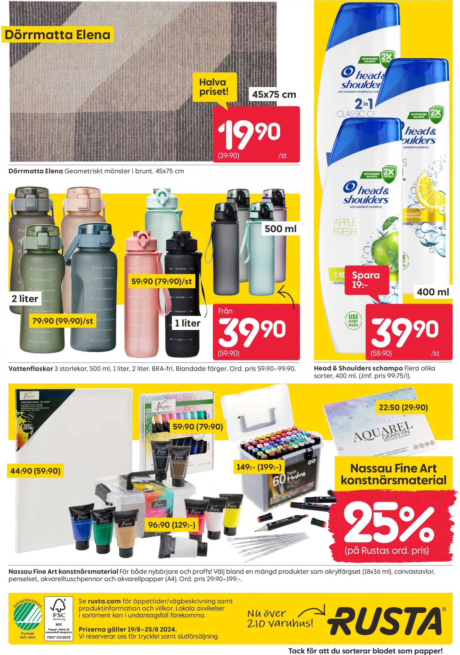 rusta - Rusta-reklambladet giltigt från 19.08. - 25.08. - page: 20