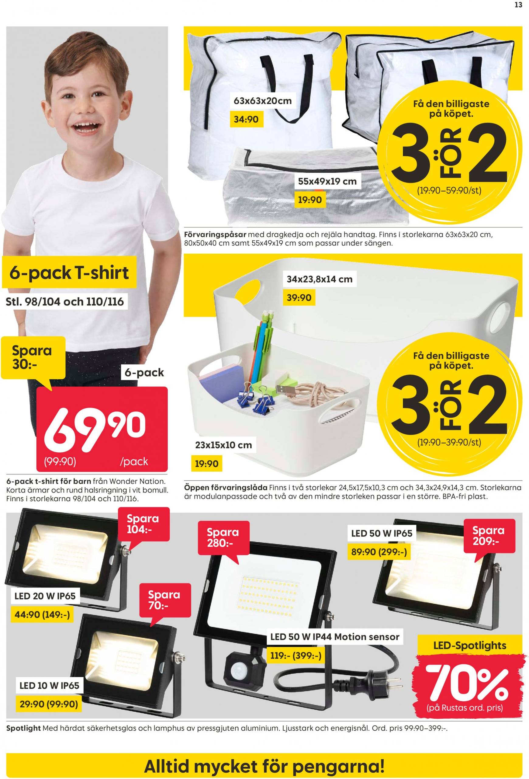 rusta - Rusta-reklambladet giltigt från 19.08. - 25.08. - page: 13