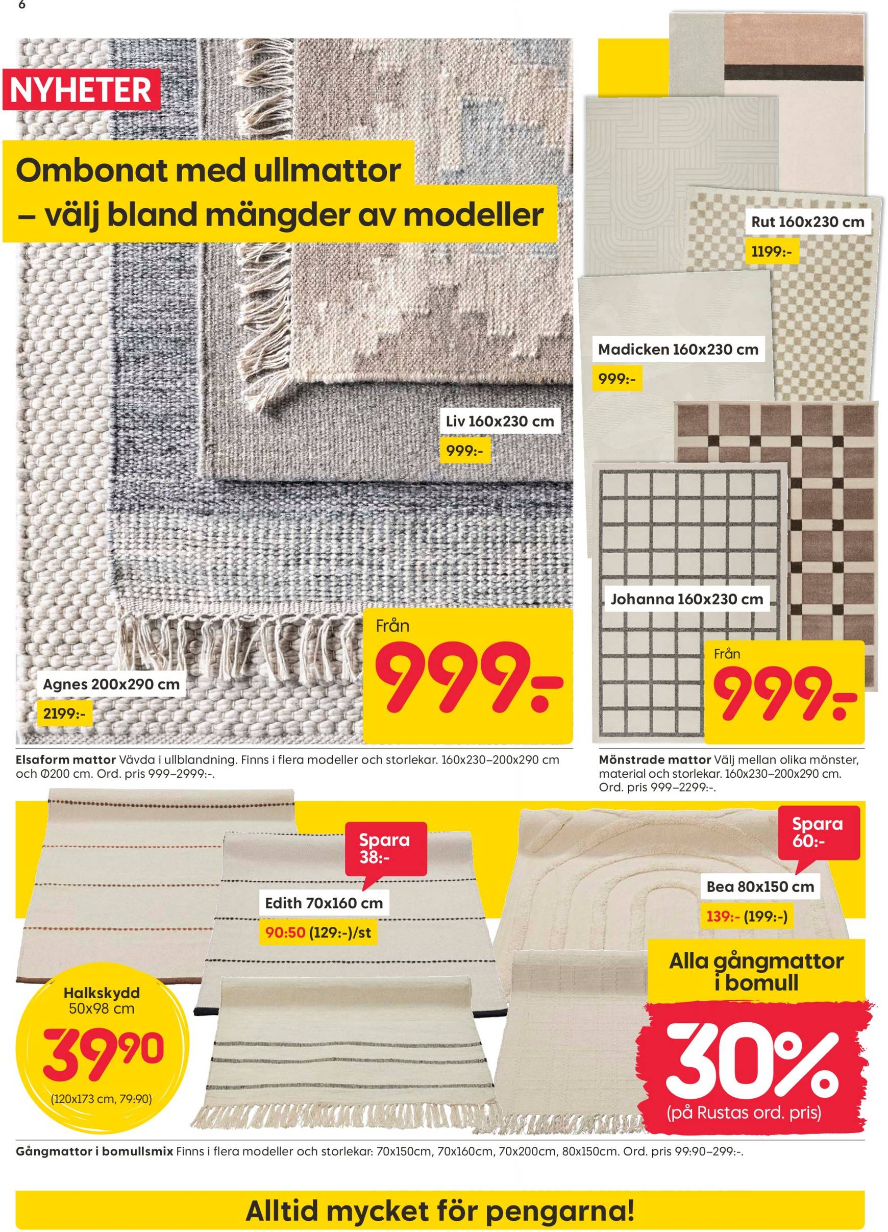 rusta - Rusta-reklambladet giltigt från 26.08. - 01.09. - page: 6